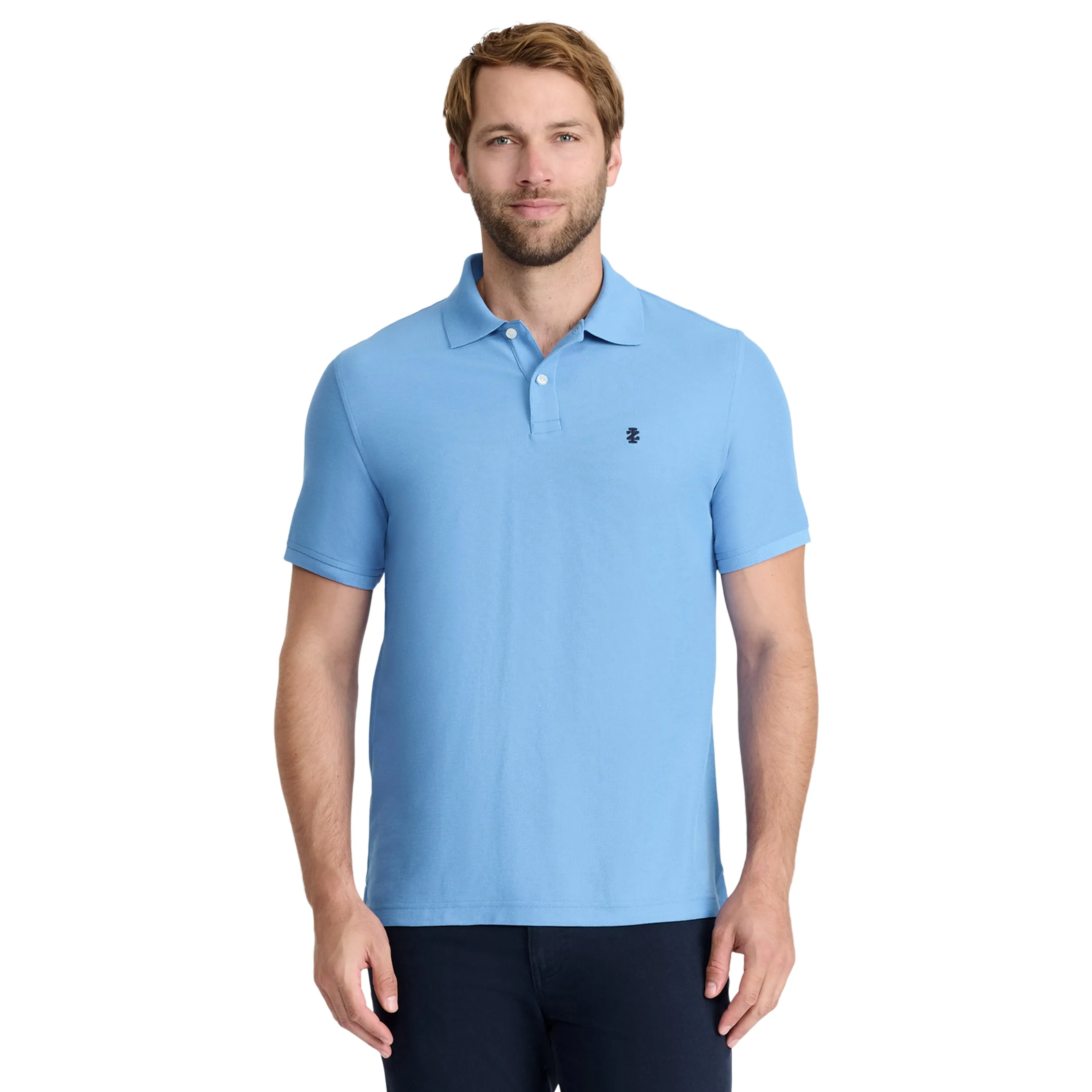 ADVANTAGE PERFORMANCE SHORT-SLEEVE POLO - BLUE REVIVAL