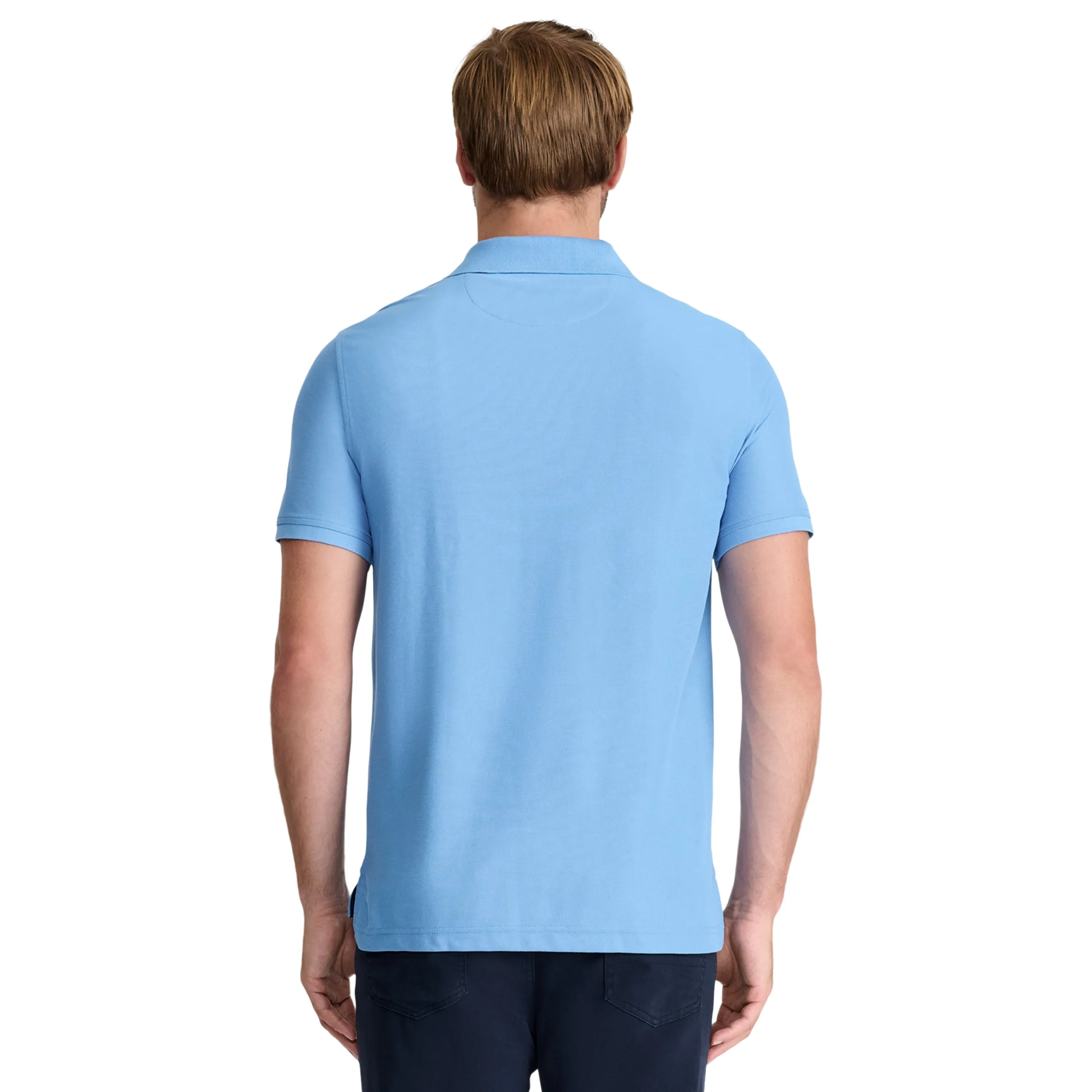 ADVANTAGE PERFORMANCE SHORT-SLEEVE POLO - BLUE REVIVAL