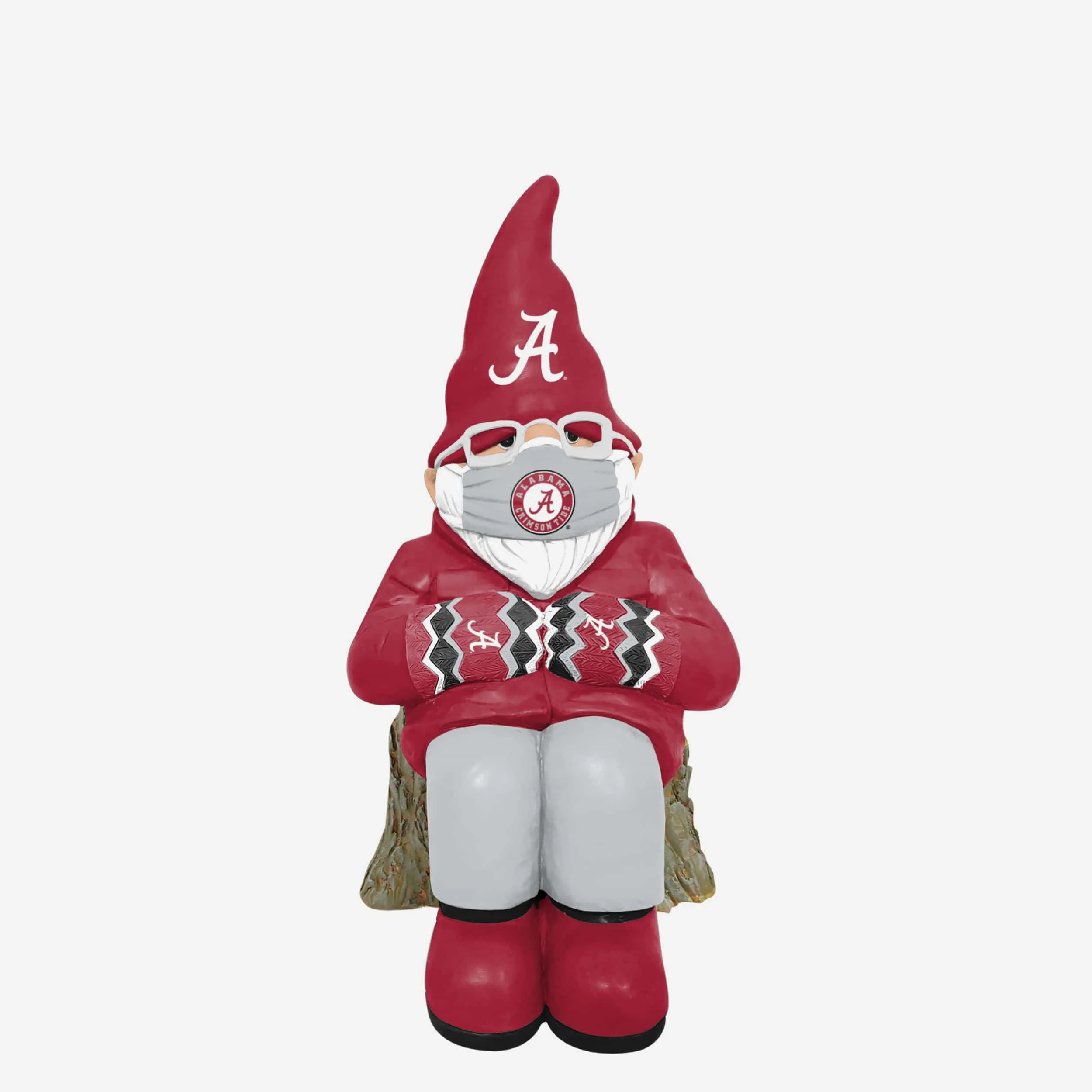 Alabama Crimson Tide Bundled Up Gnome
