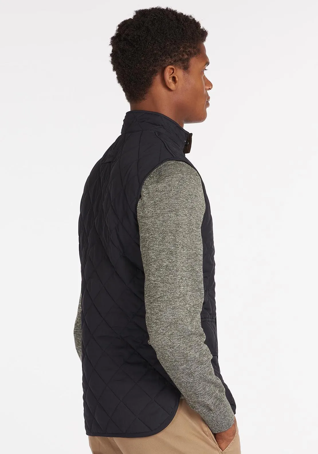 Barbour Mens Lowerdale Quilted Gilet, Navy