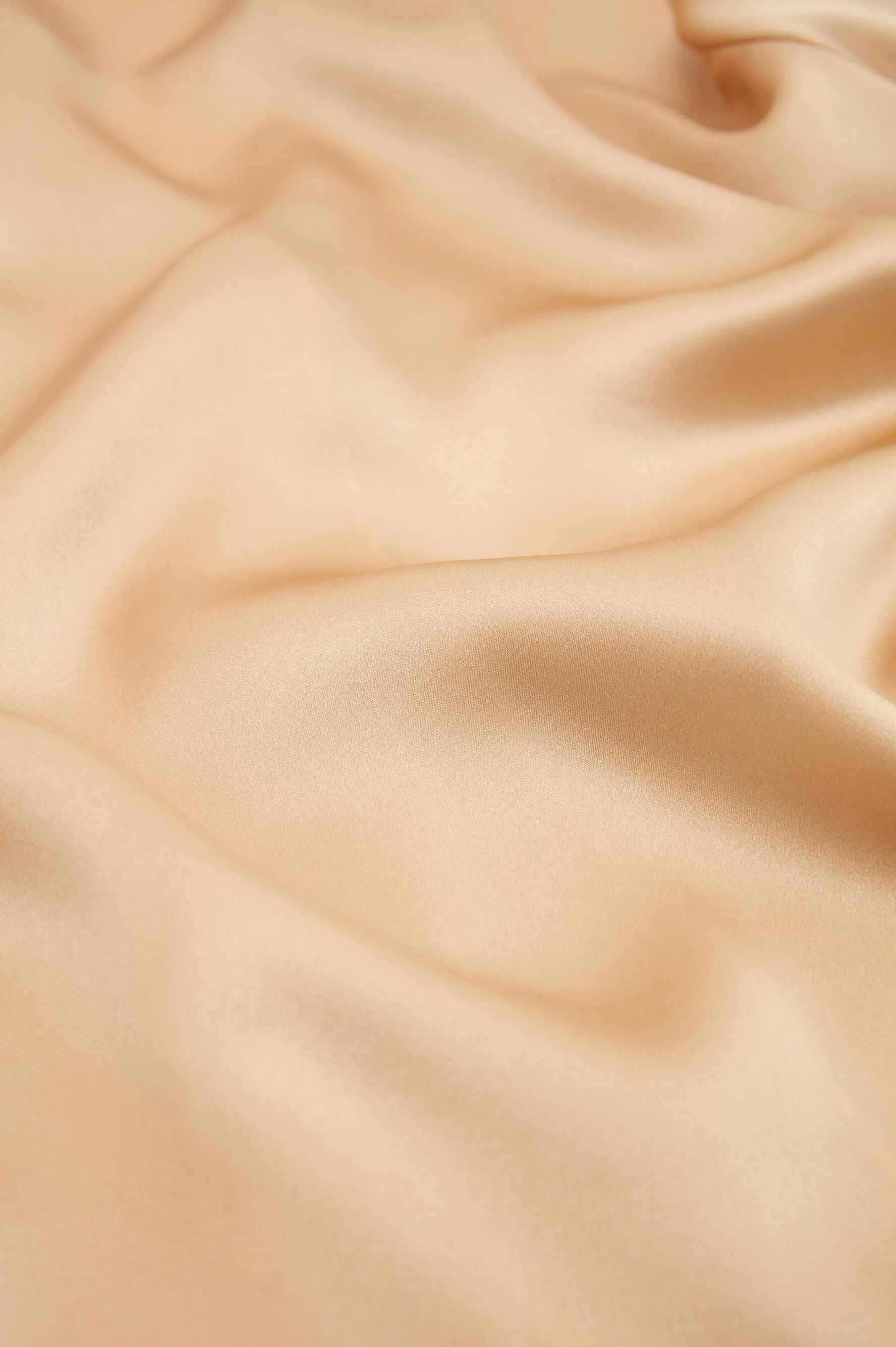 Bella Caramel Camisole Set in Silk Satin