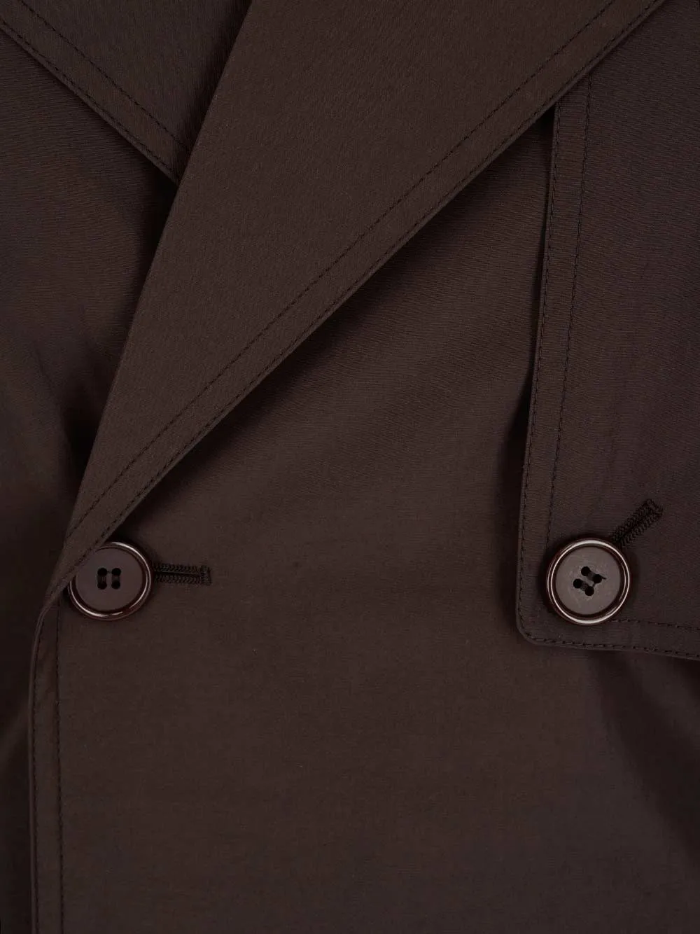 Bottega Veneta Double Breasted Trench Coat