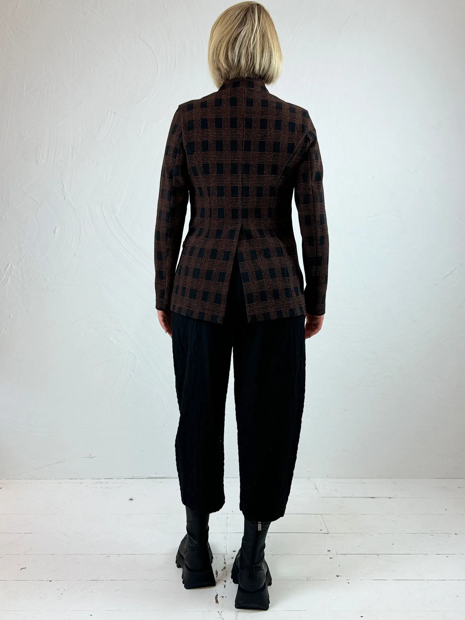 Brown Check Jacket