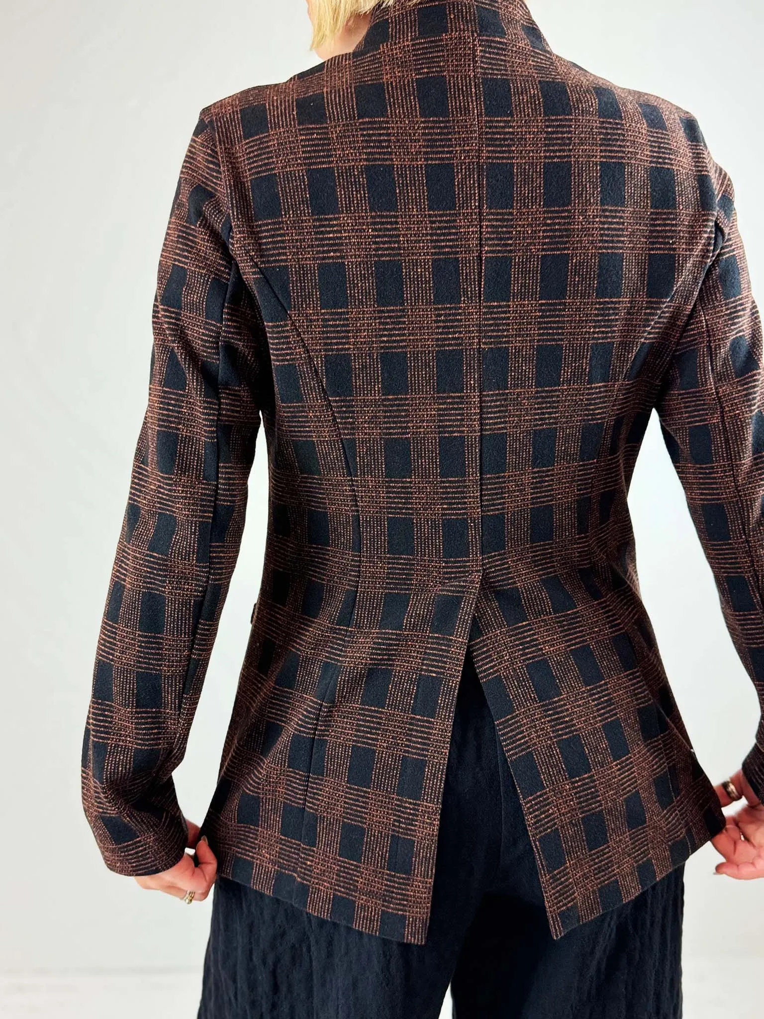 Brown Check Jacket