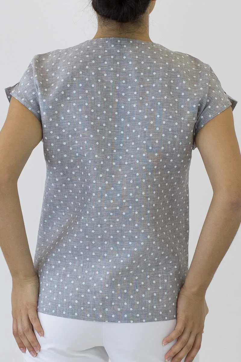 Cap Sleeve Shell Button Jacket KL-02