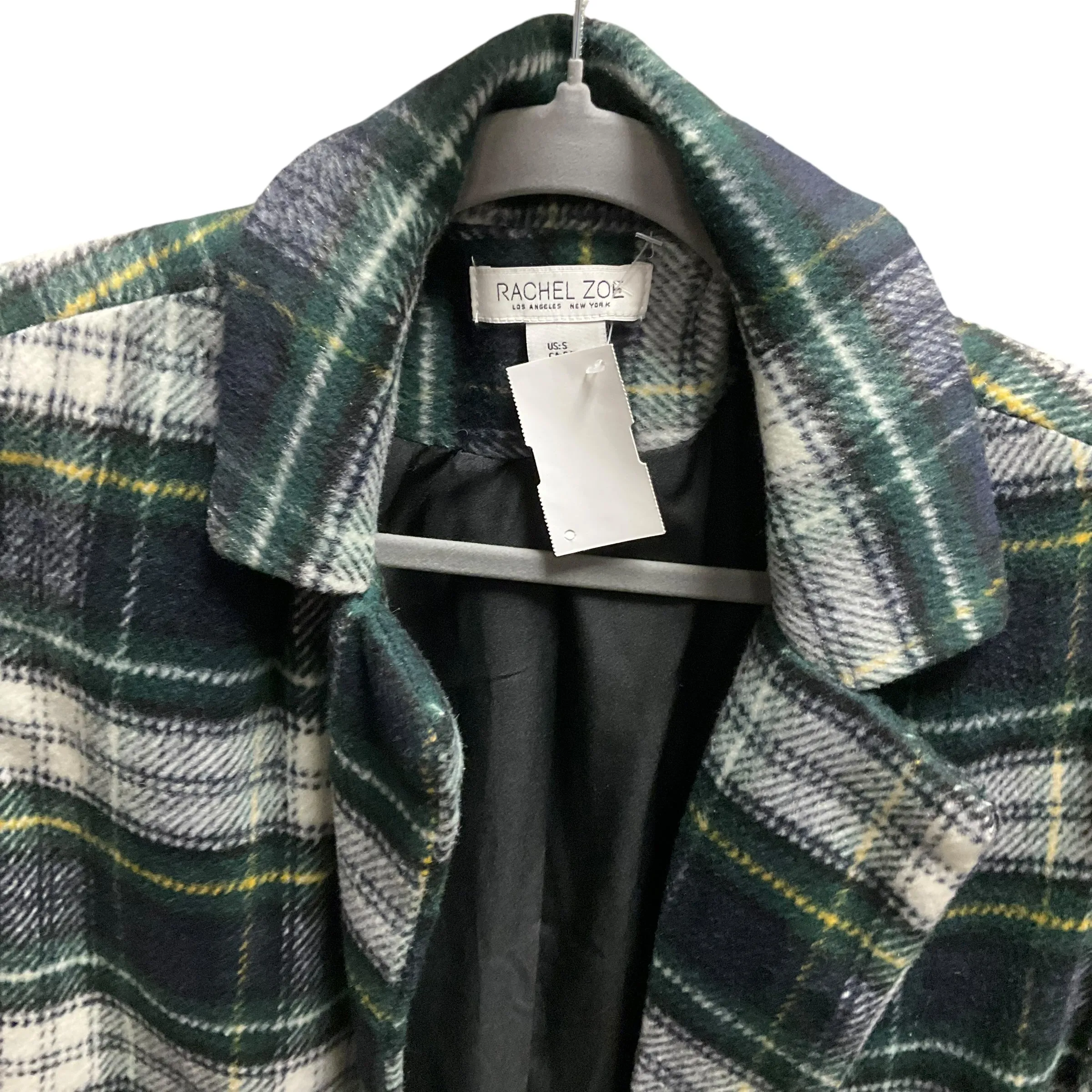 Coat Other By Rachel Zoe In Plaid Pattern, Size: S