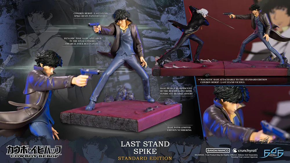 Cowboy Bebop Statue Last Stand Spike 28 Cm