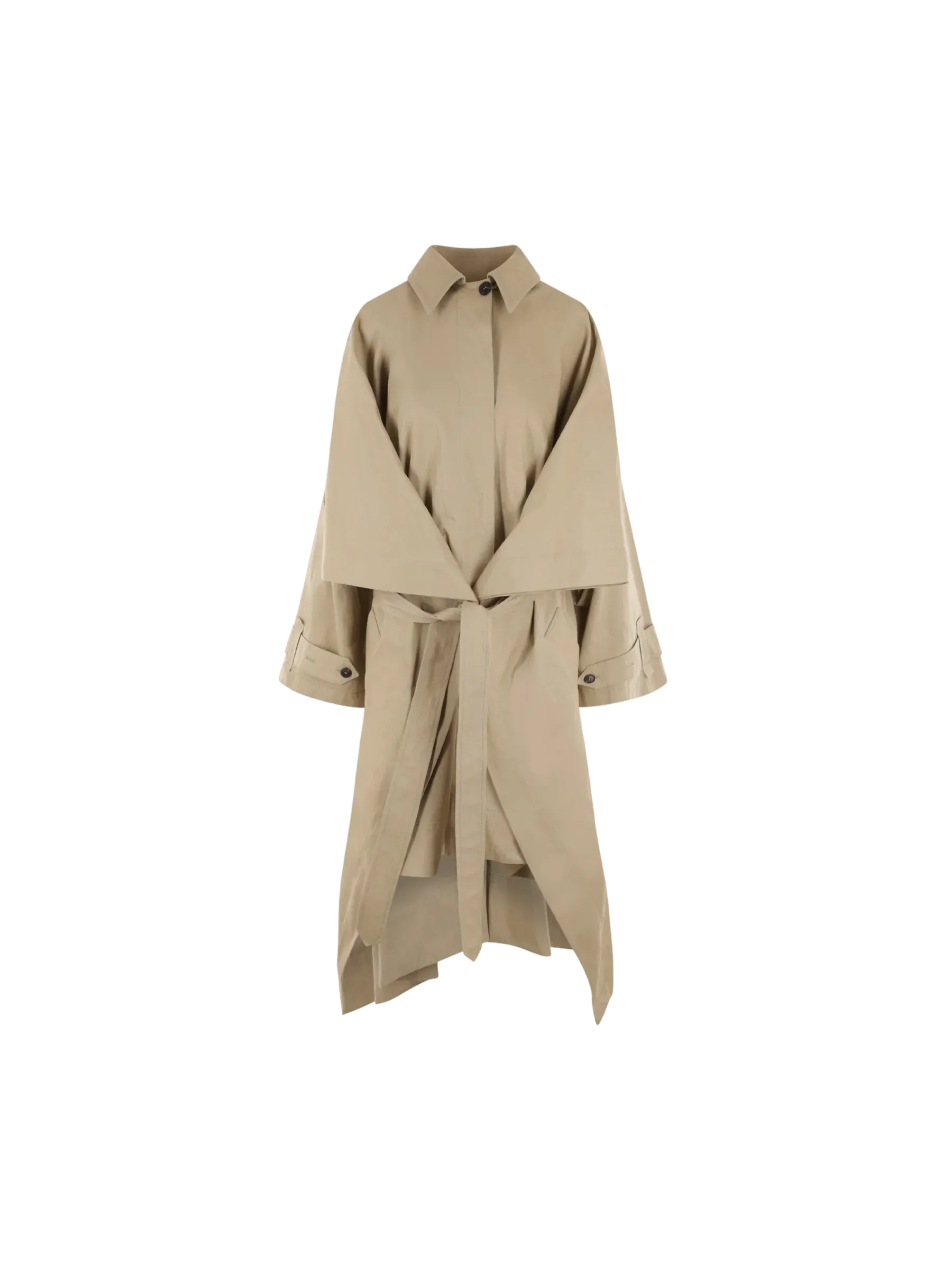 Destructured Oversize Trench Coat