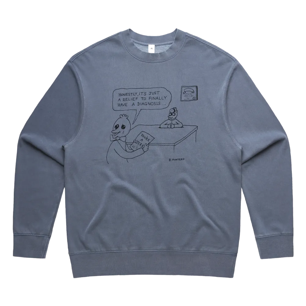 Diagnosis / Blue Faded Crew