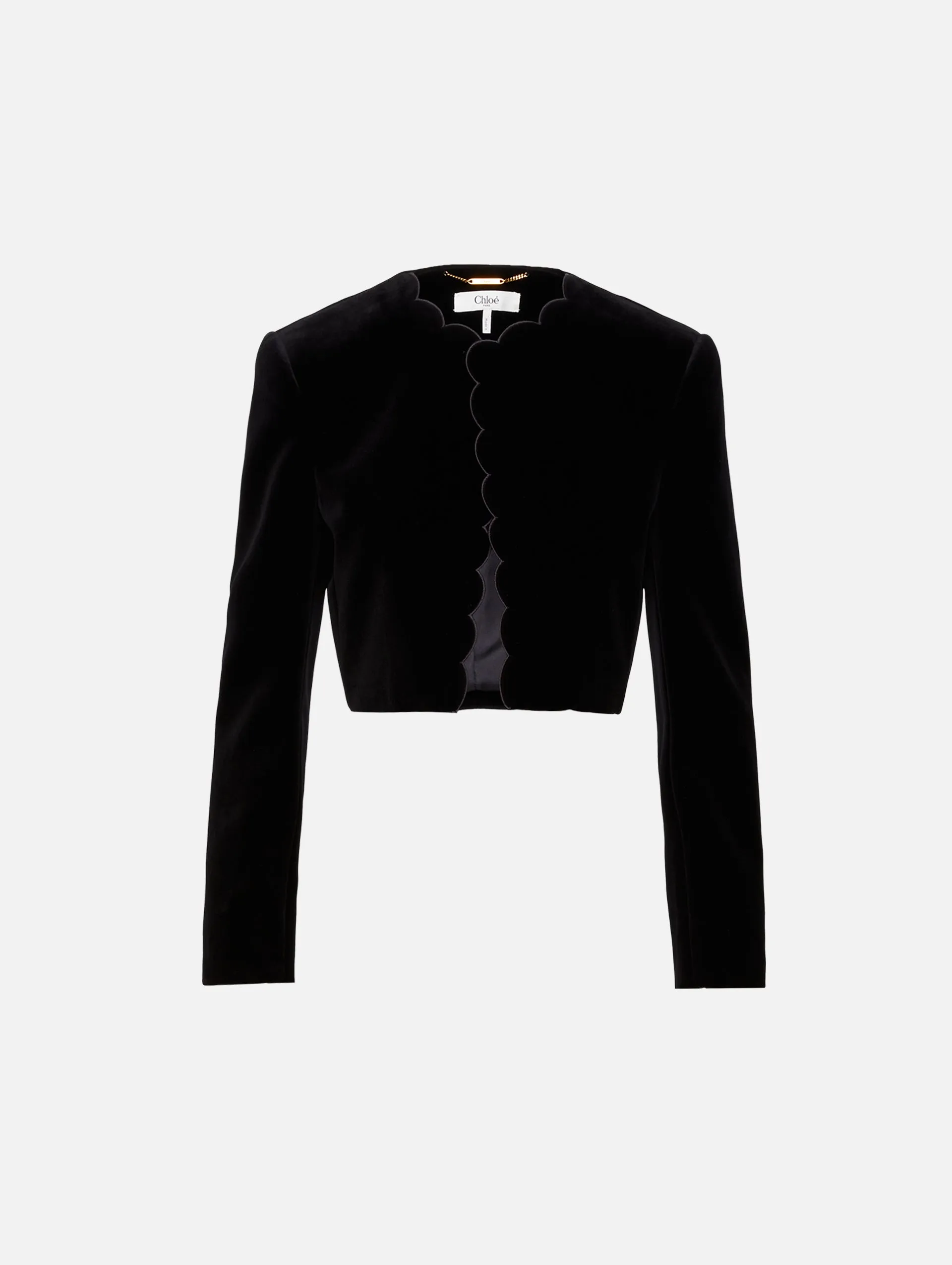 Double Twill Cropped Jacket