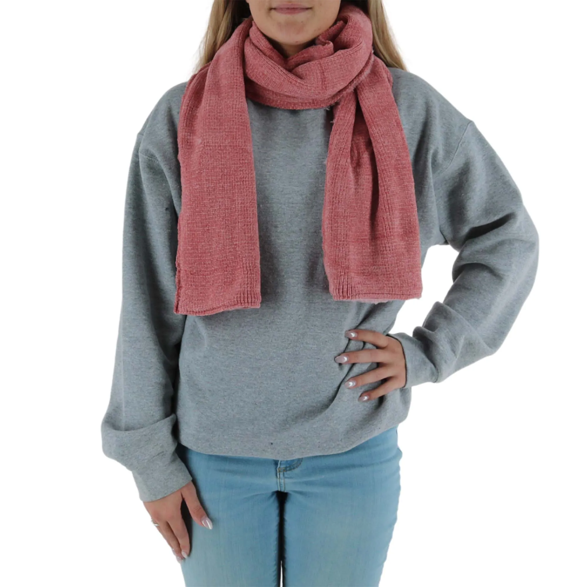 Epoch Hats Company Women's Knit Sherpa Lined Winter Scarf