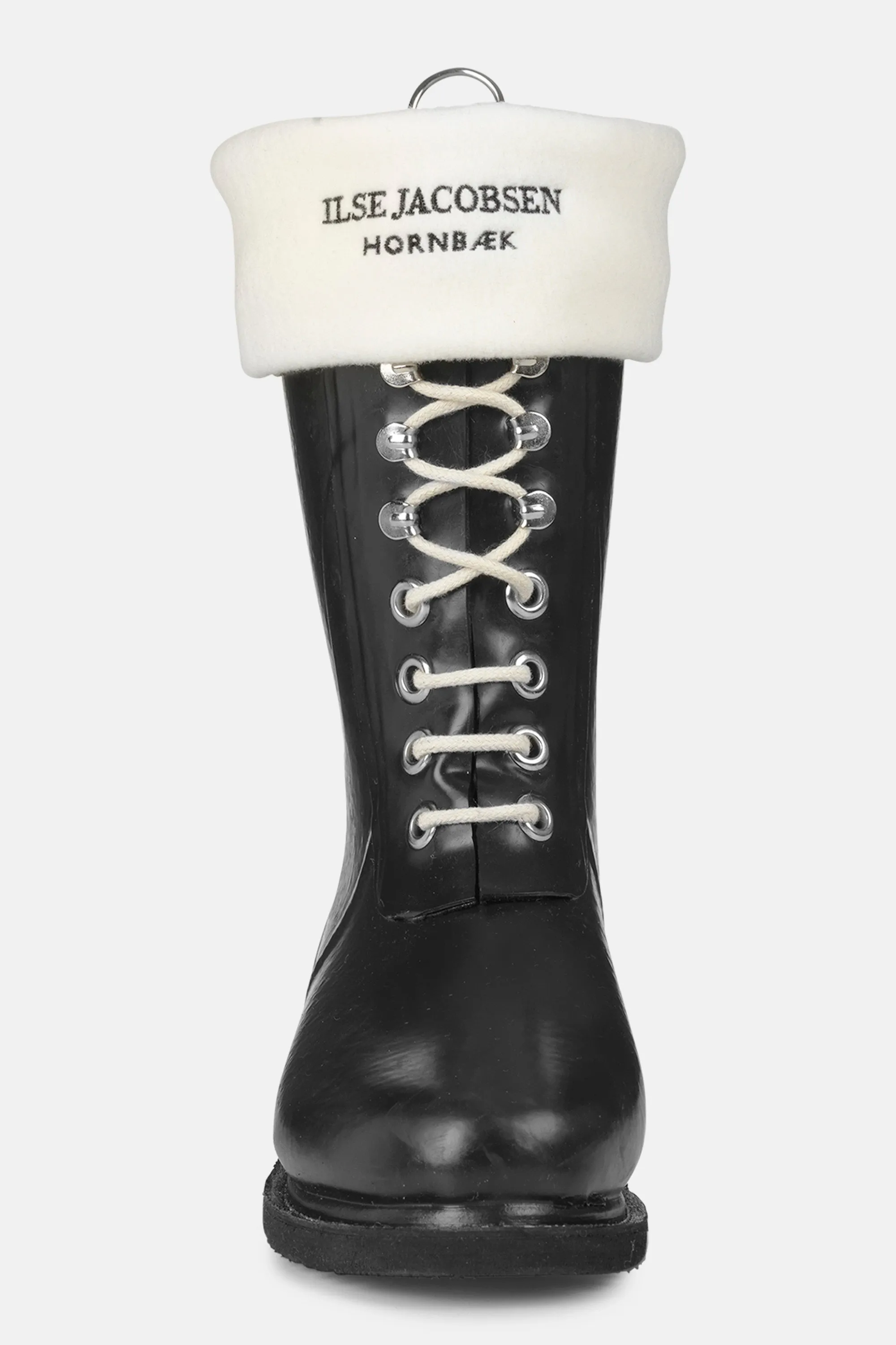 Fleece socks for RUB15 Medium Rainboots - Creme Black