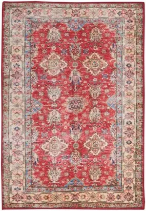 Fulton FUL01 Red Area Rug