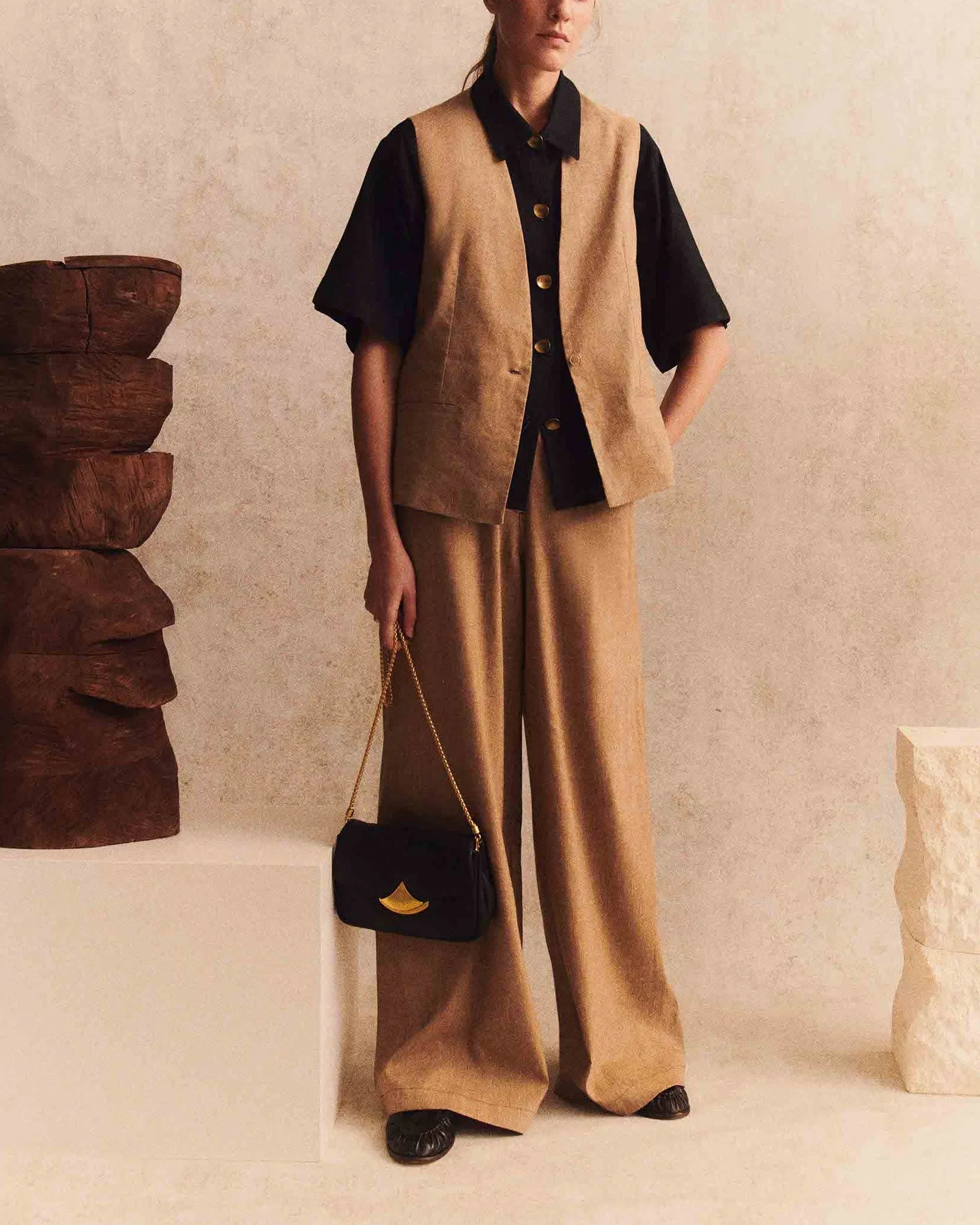 Gilet Marcello Jacket Alpaga