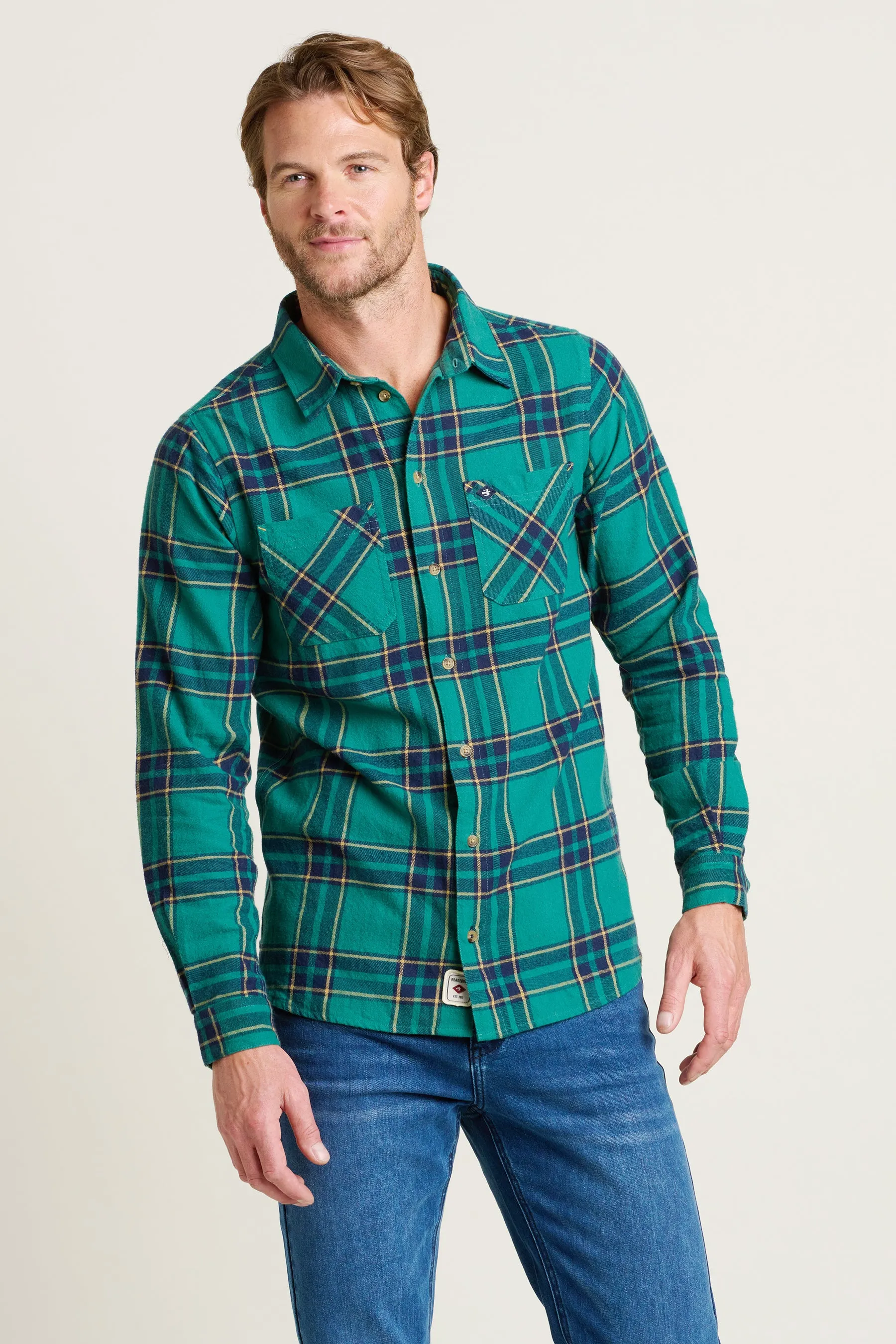 Green Check Shirt