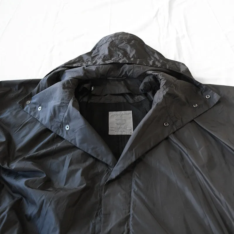 hooded poncho coat