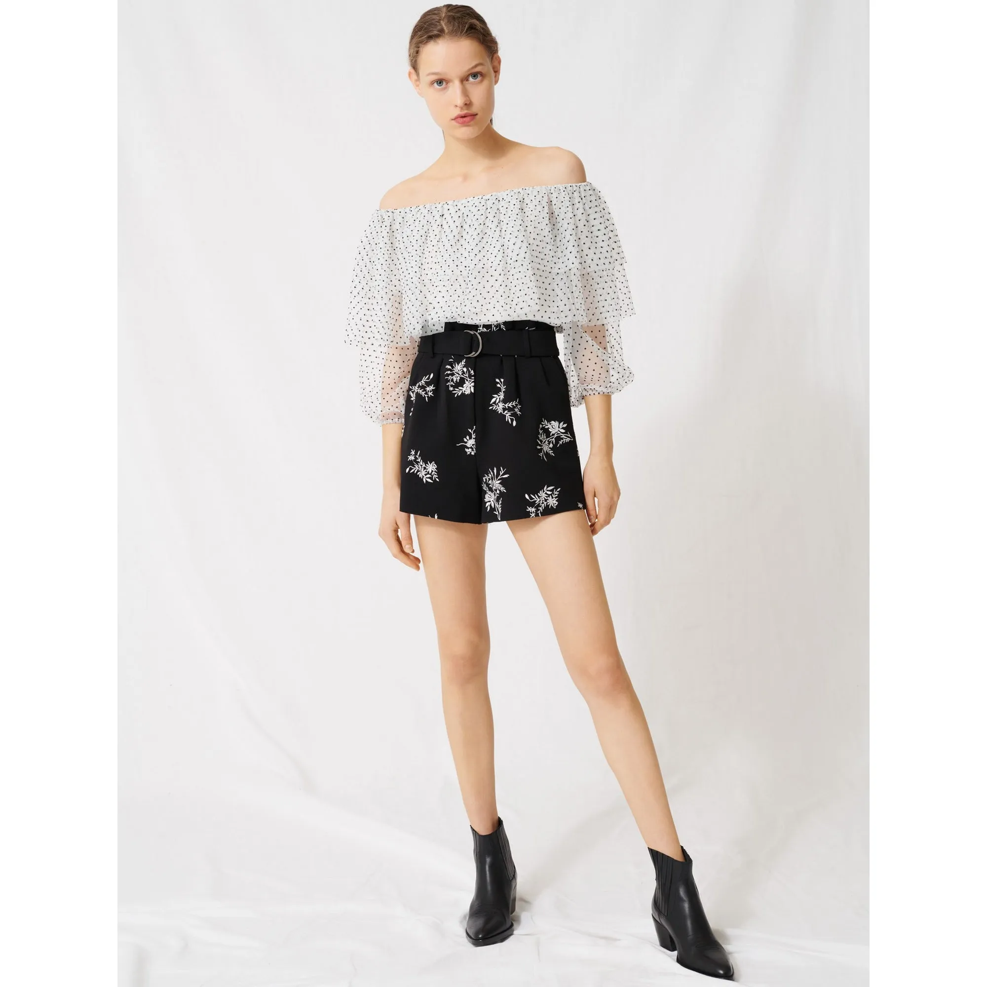 Ima Short - Black / White