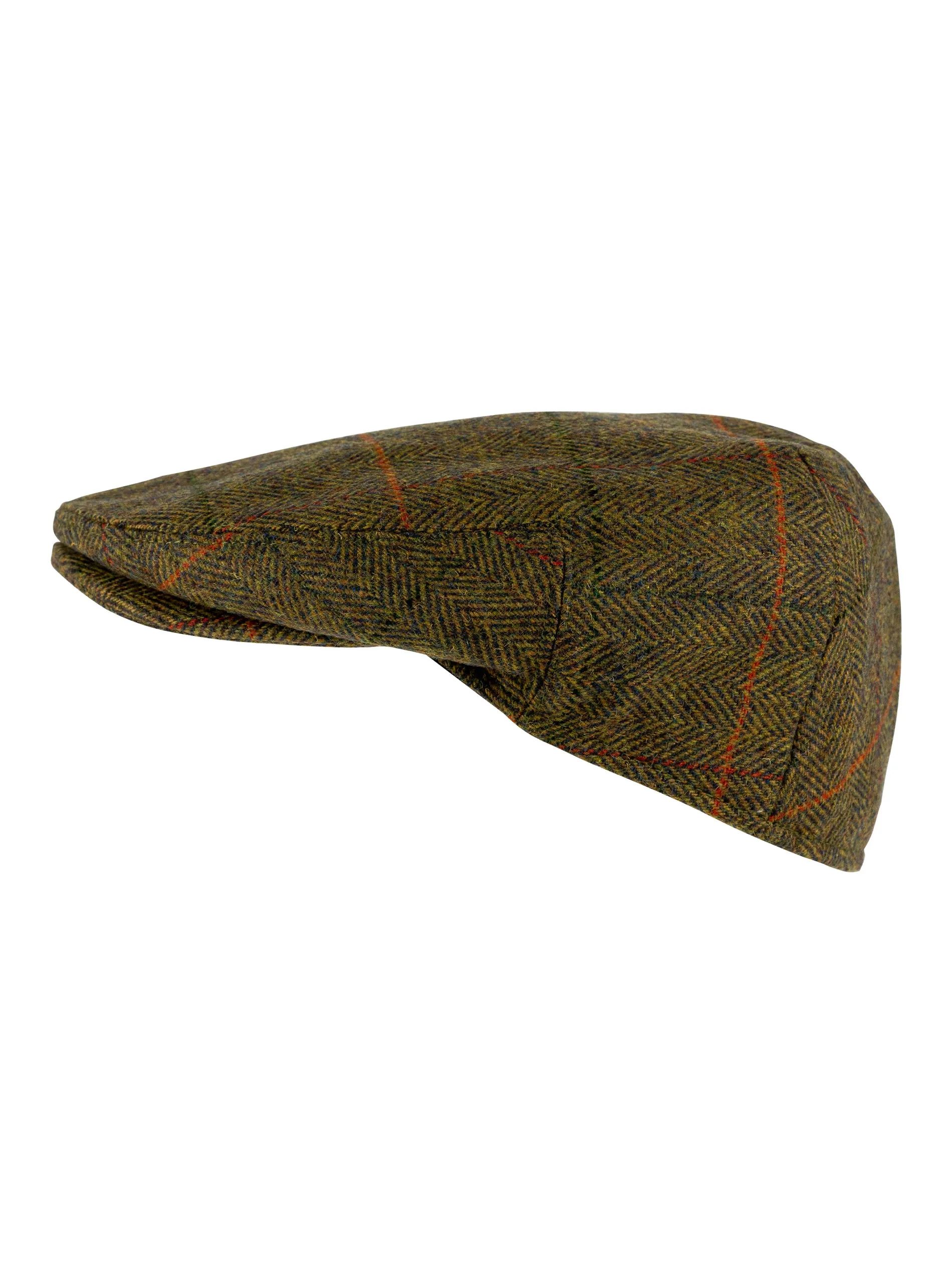 Jack Pyke Junior / Childrens Wool Blend Flat Cap Tweed Brown