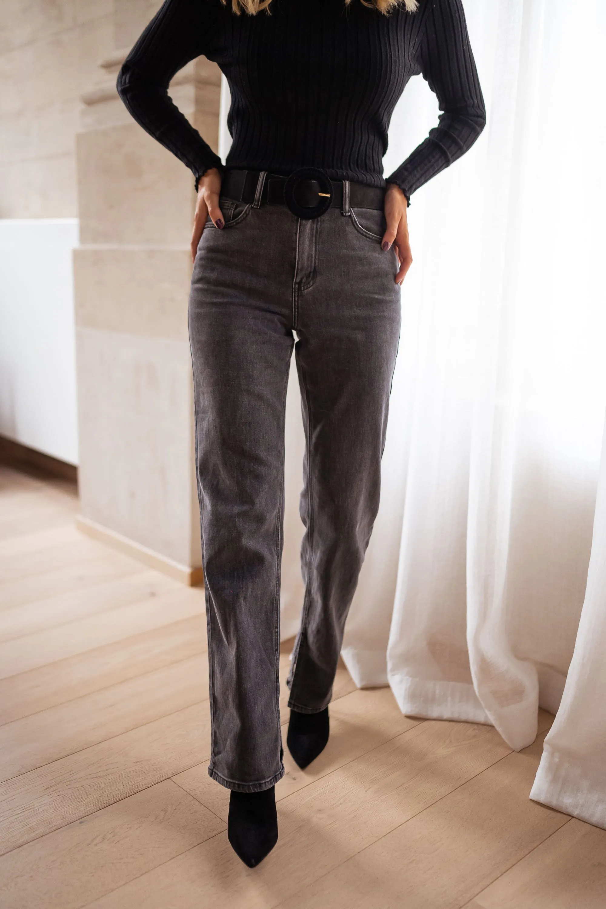 Jeans Hailey - gris