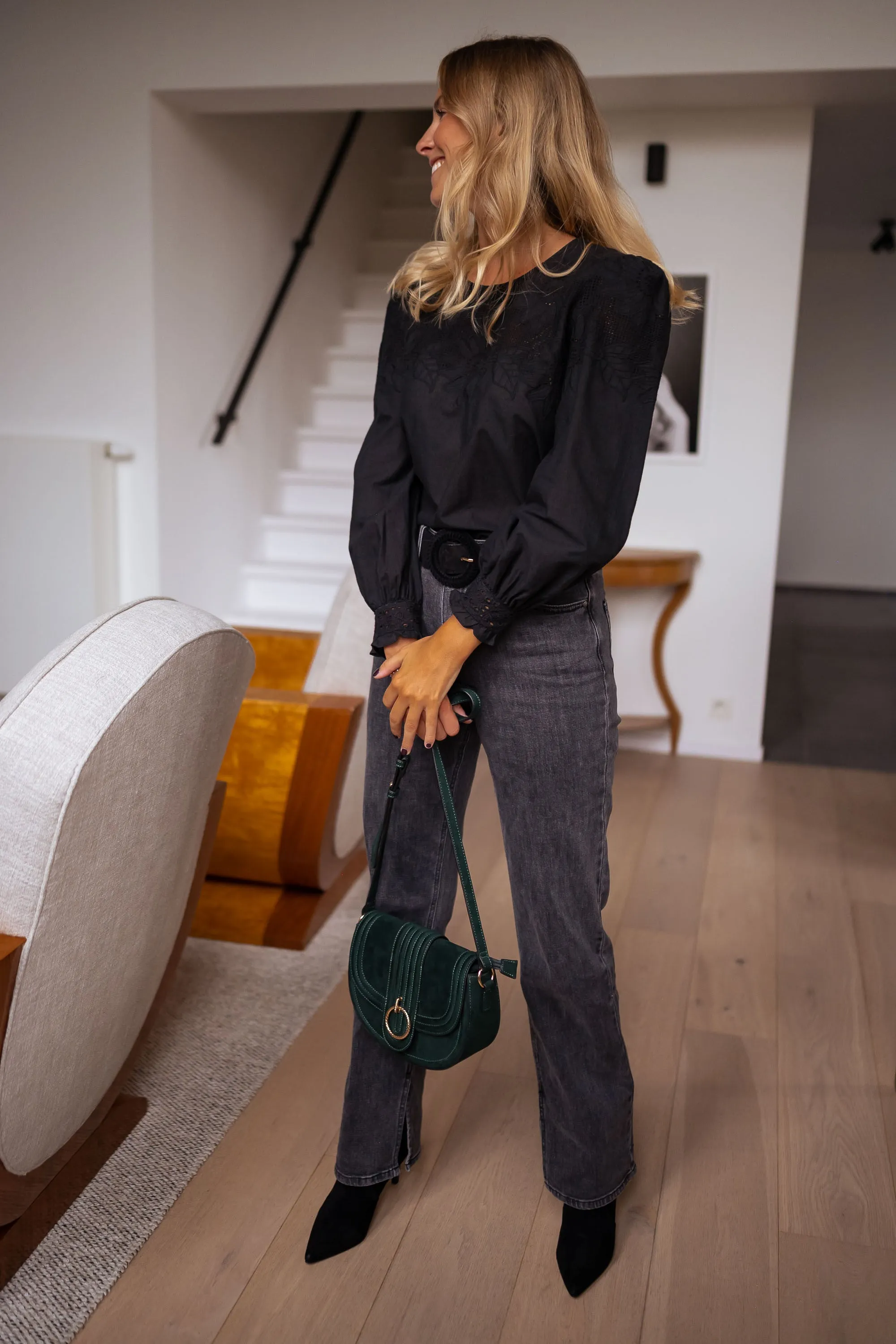 Jeans Hailey - gris