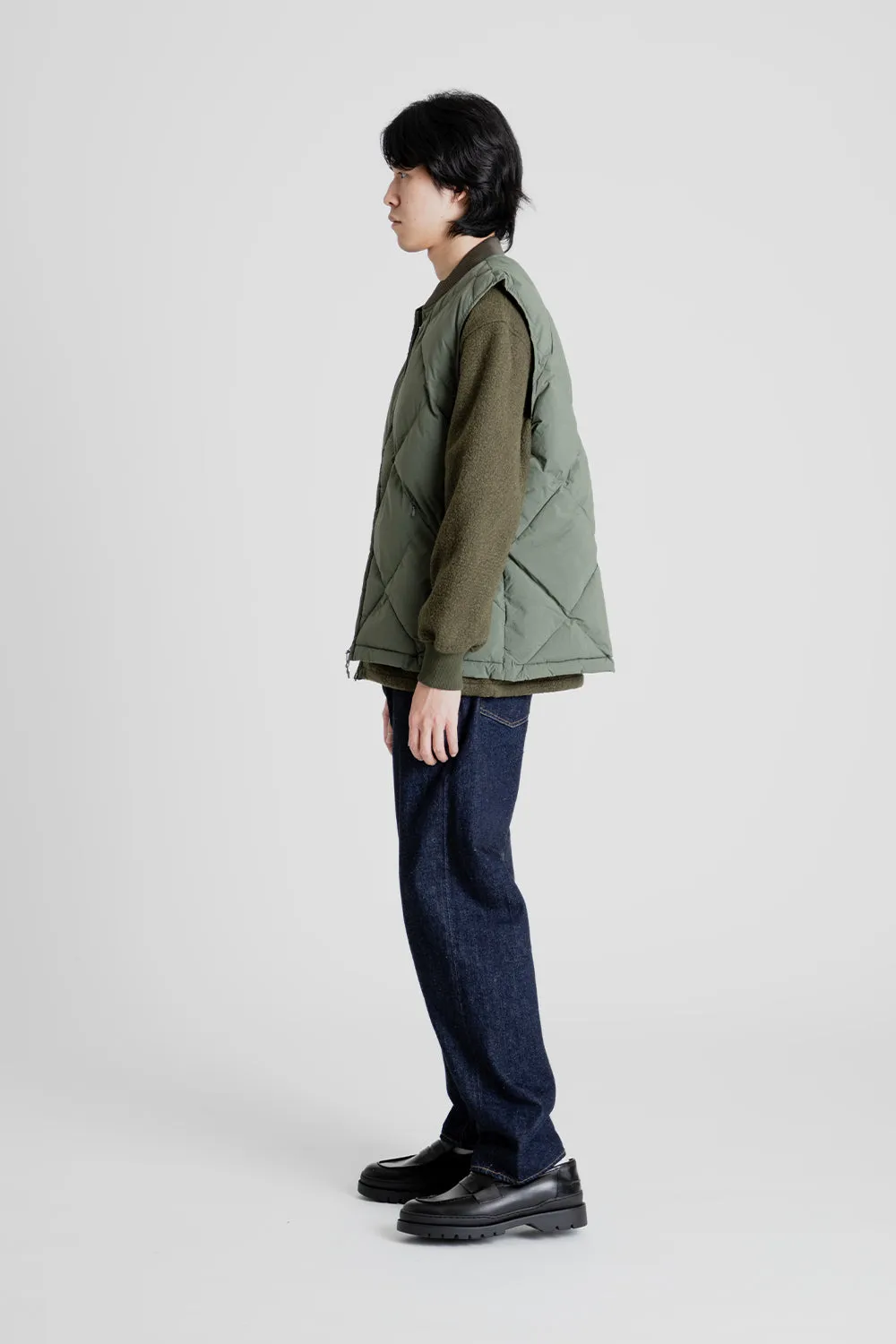 Linton Down Vest - Olive