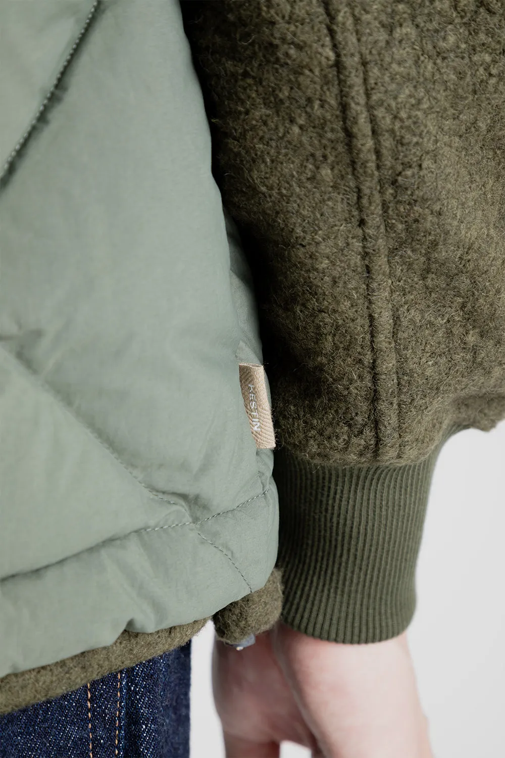 Linton Down Vest - Olive