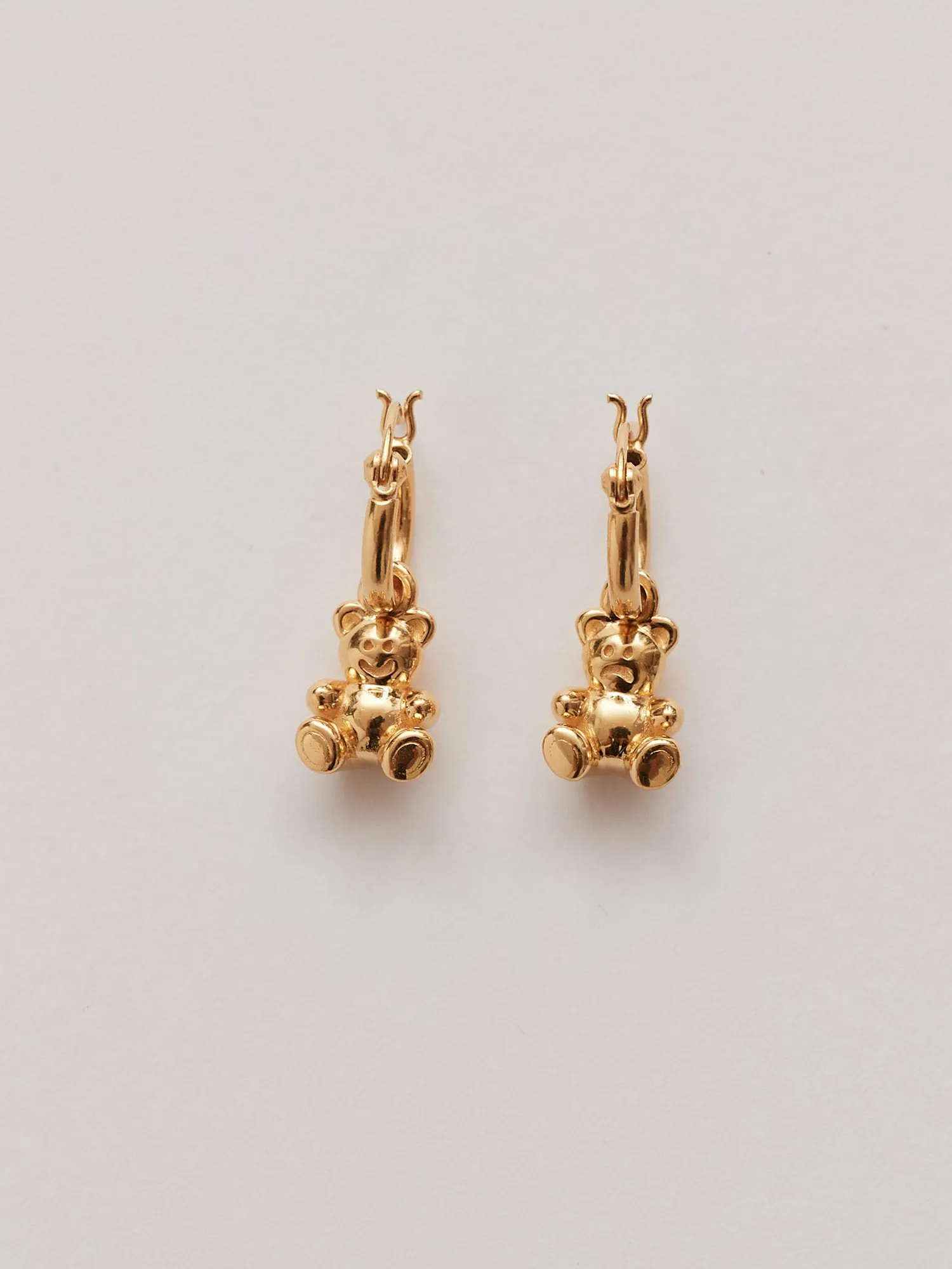 LO x Good Daze Gold Good Bear Bad Bear Earrings