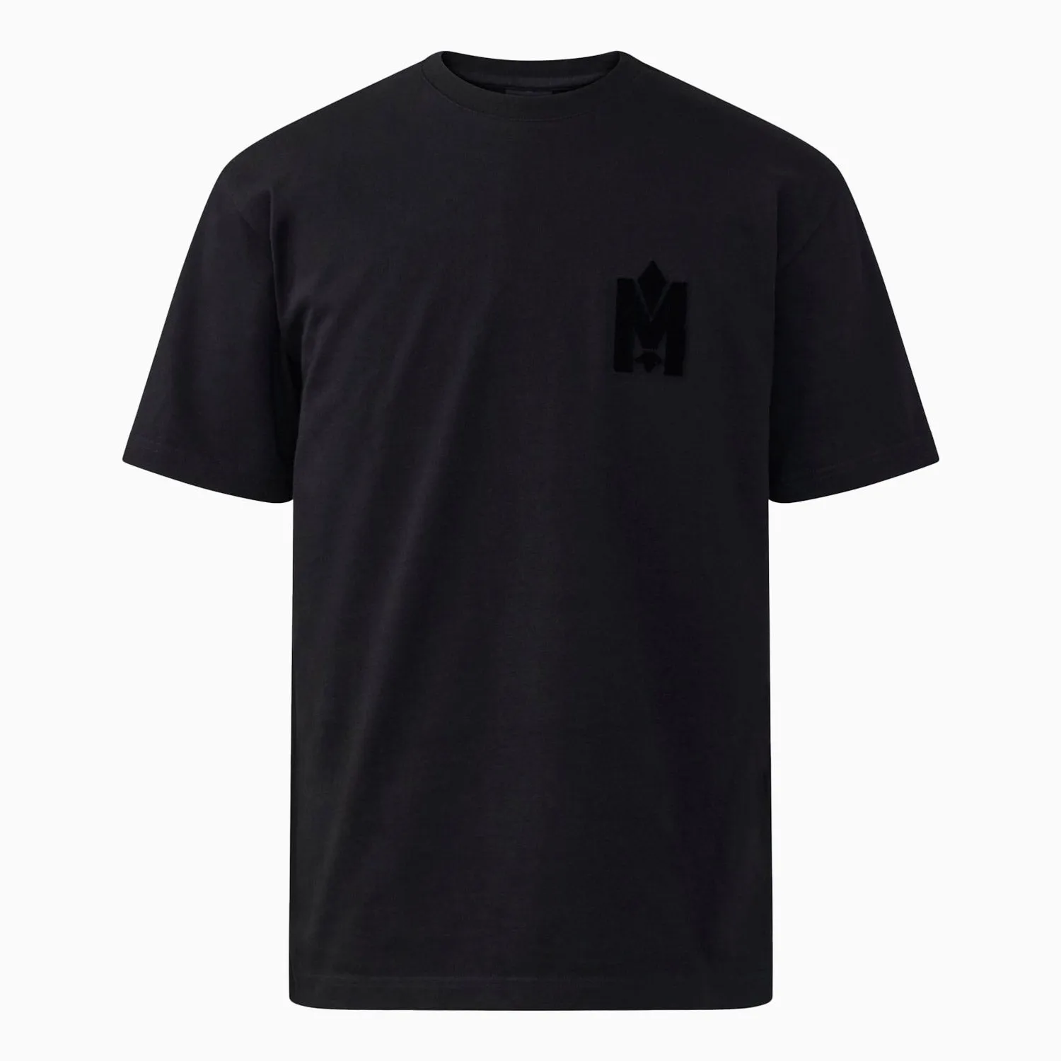 Men's Short Sleeve T-Shirt With Velvet Logo