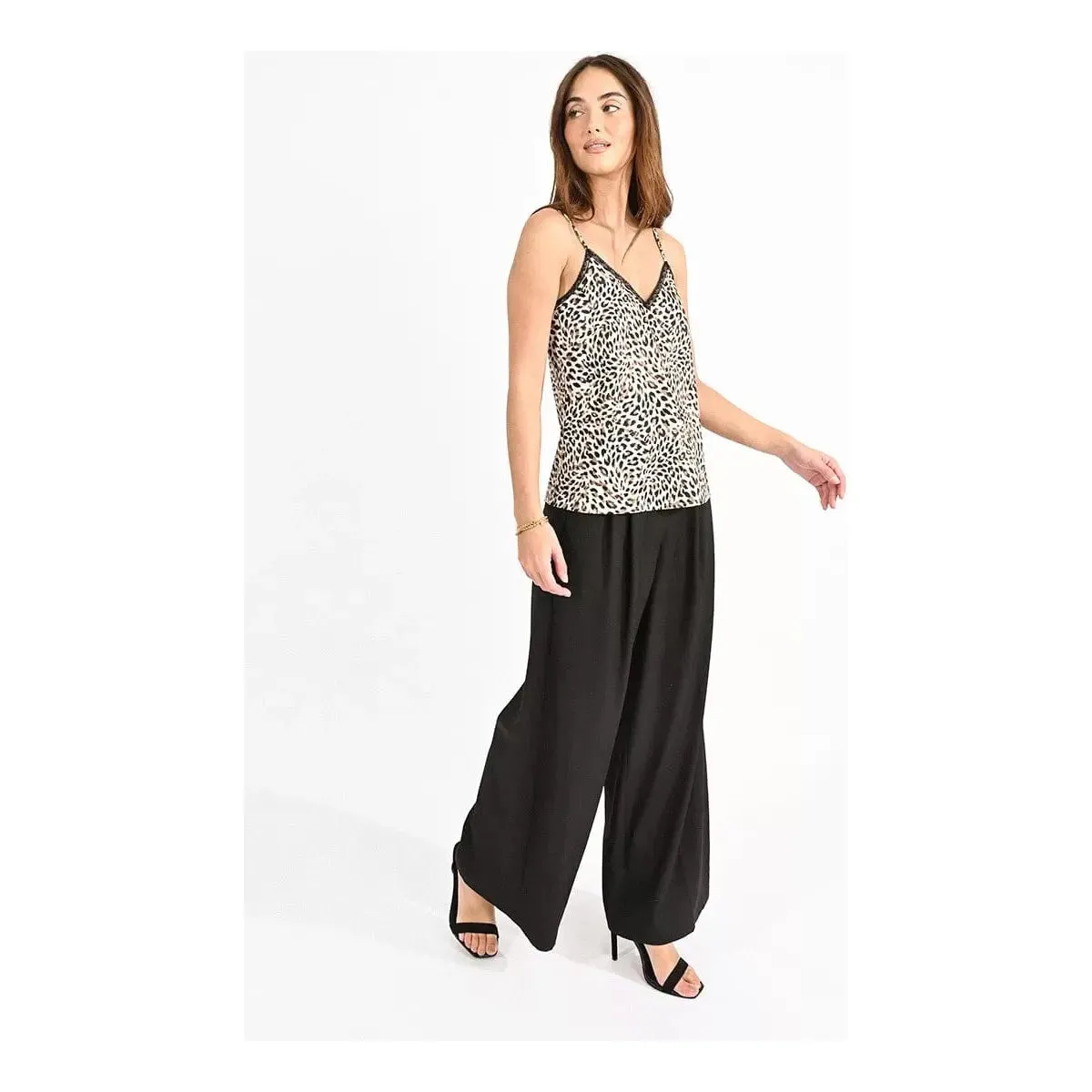 Molly Bracken Leopard Print Camisole