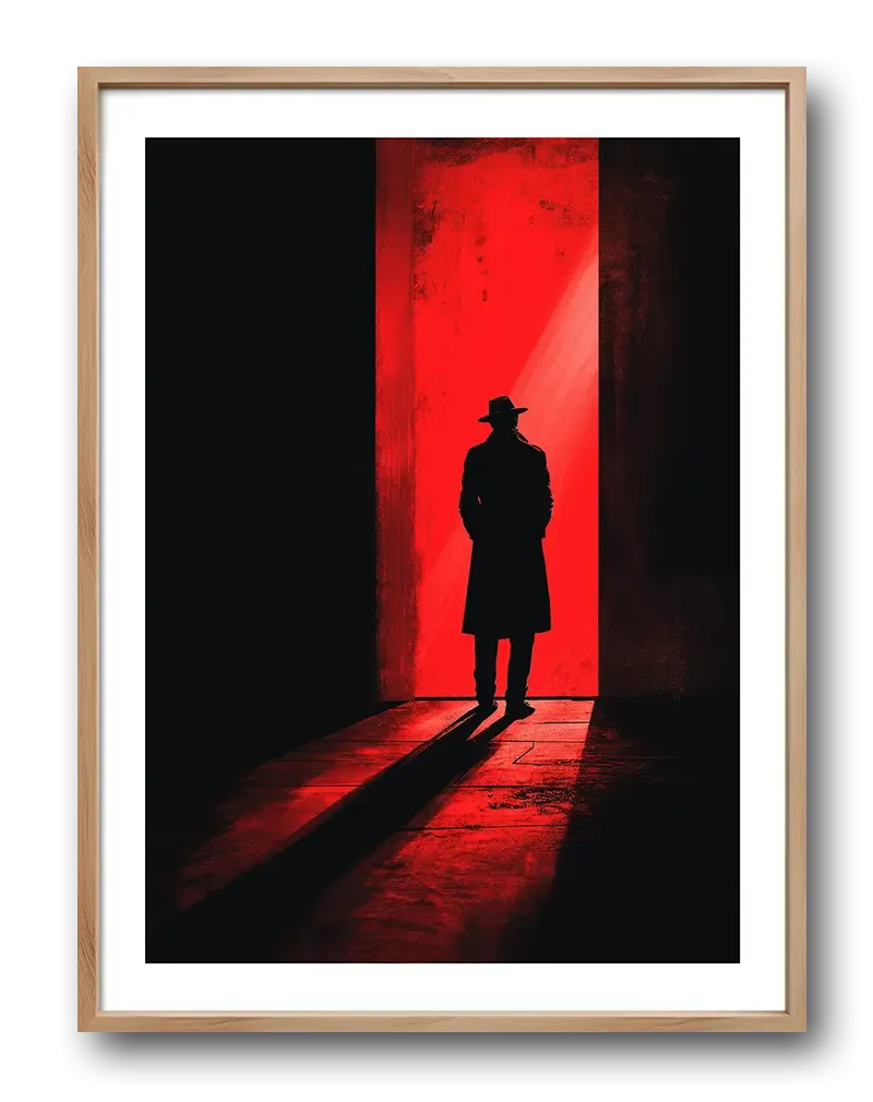 Mysterious Shadow Poster