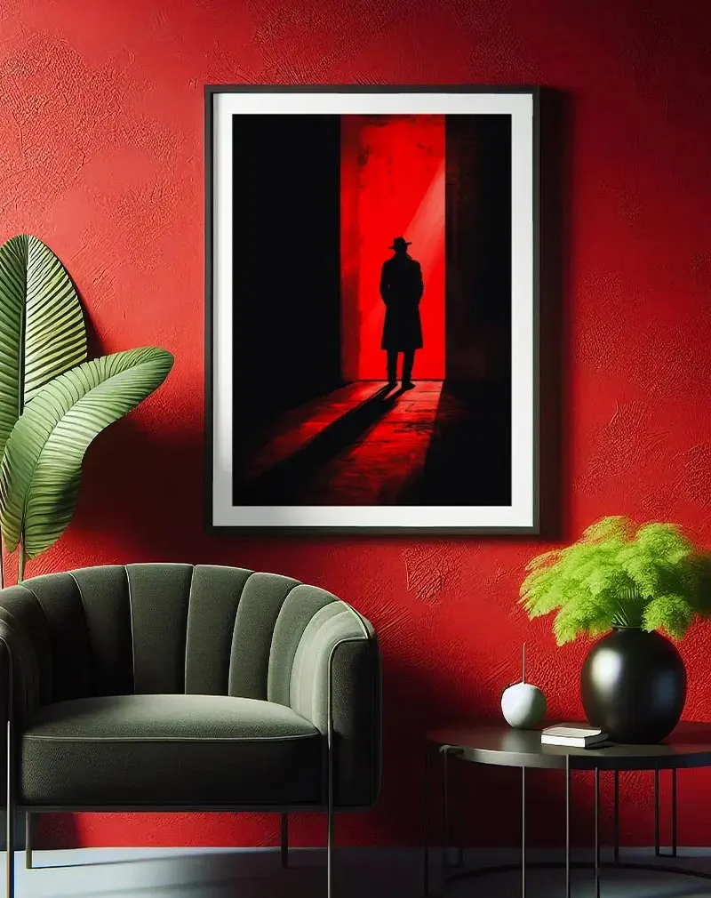Mysterious Shadow Poster
