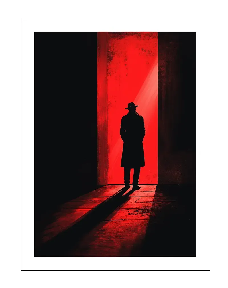 Mysterious Shadow Poster