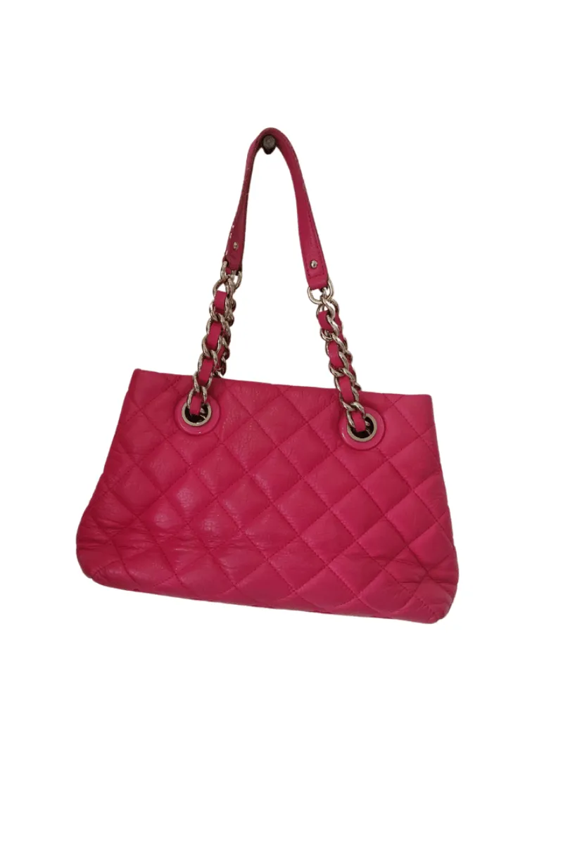 Pre-Loved Treasures - Kate Spade Pink Quilted Leather 'Gold Coast Maryanne' Bag