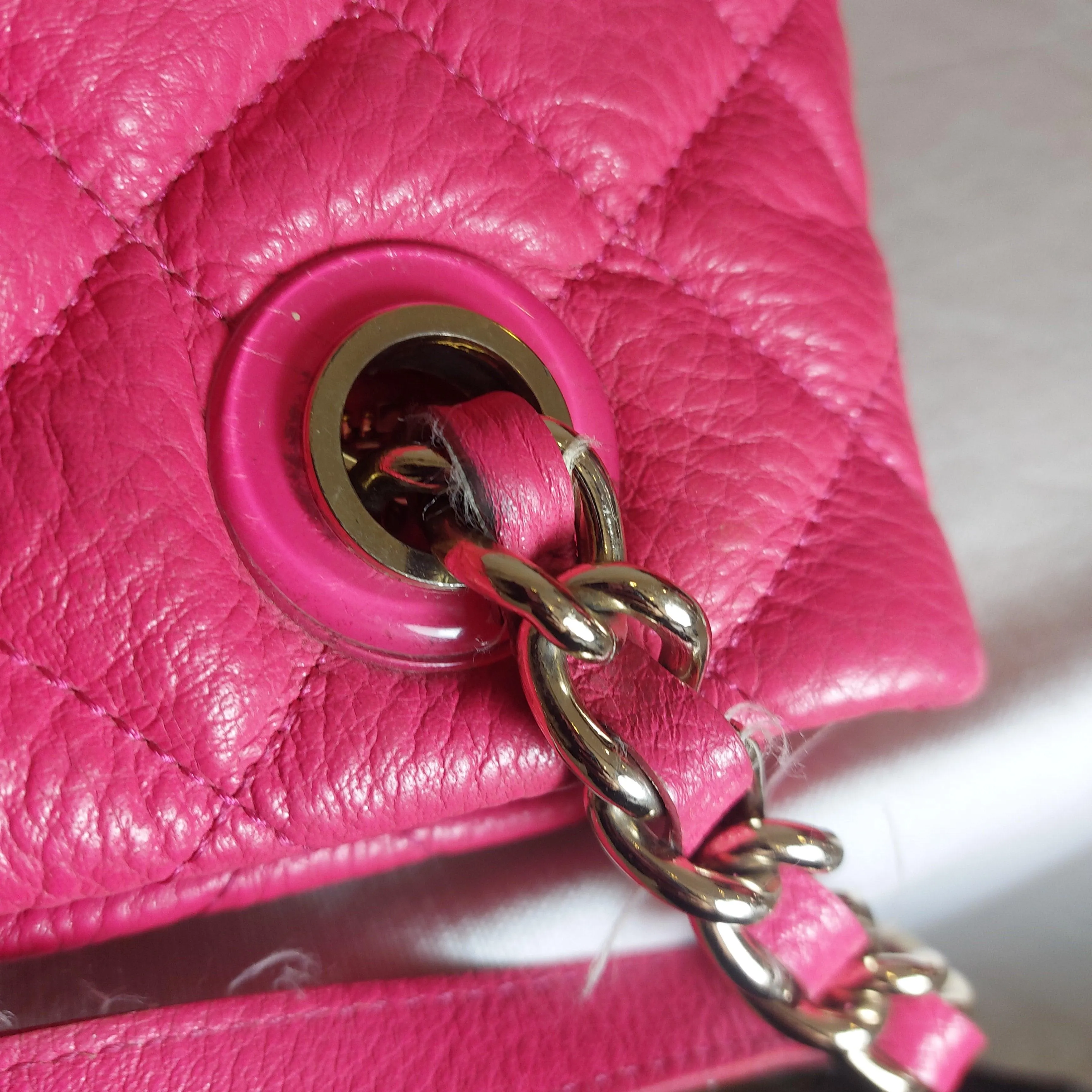 Pre-Loved Treasures - Kate Spade Pink Quilted Leather 'Gold Coast Maryanne' Bag