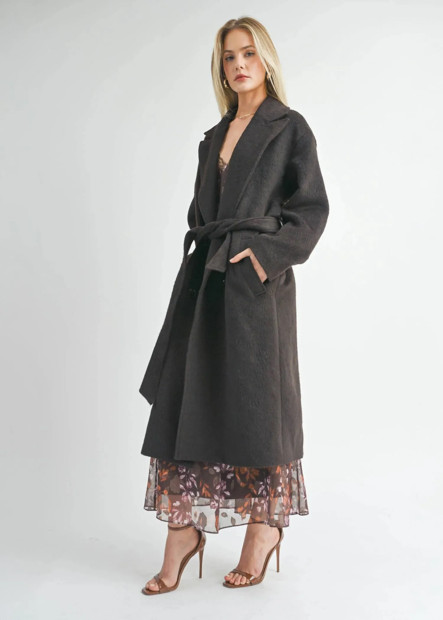 Sage the Label Attraction Double Breasted Coat - MD