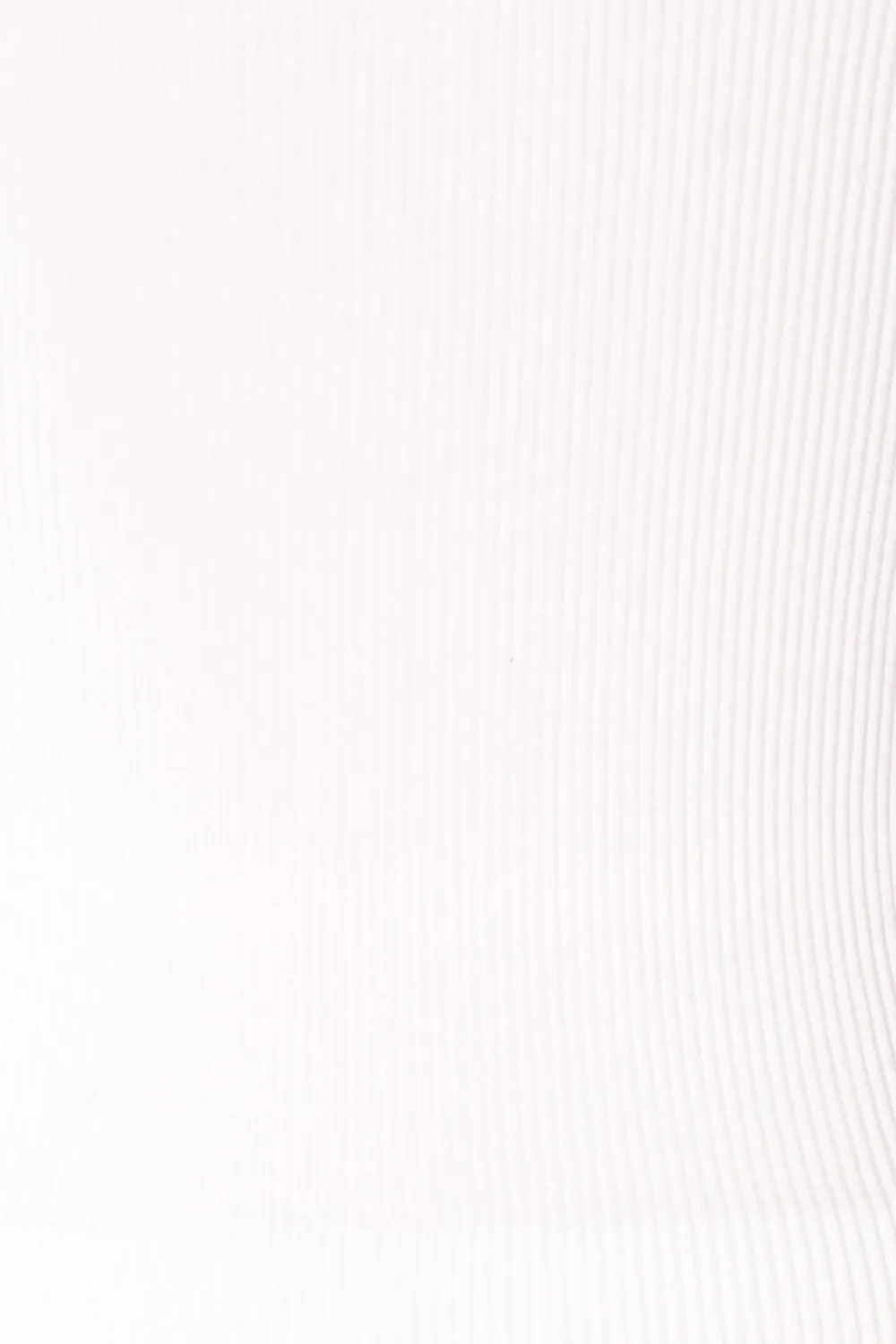 Somensac White | Ribbed Camisole w/ Lace Trim