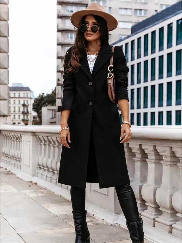 Stunncal Popular Long Style Overcoat