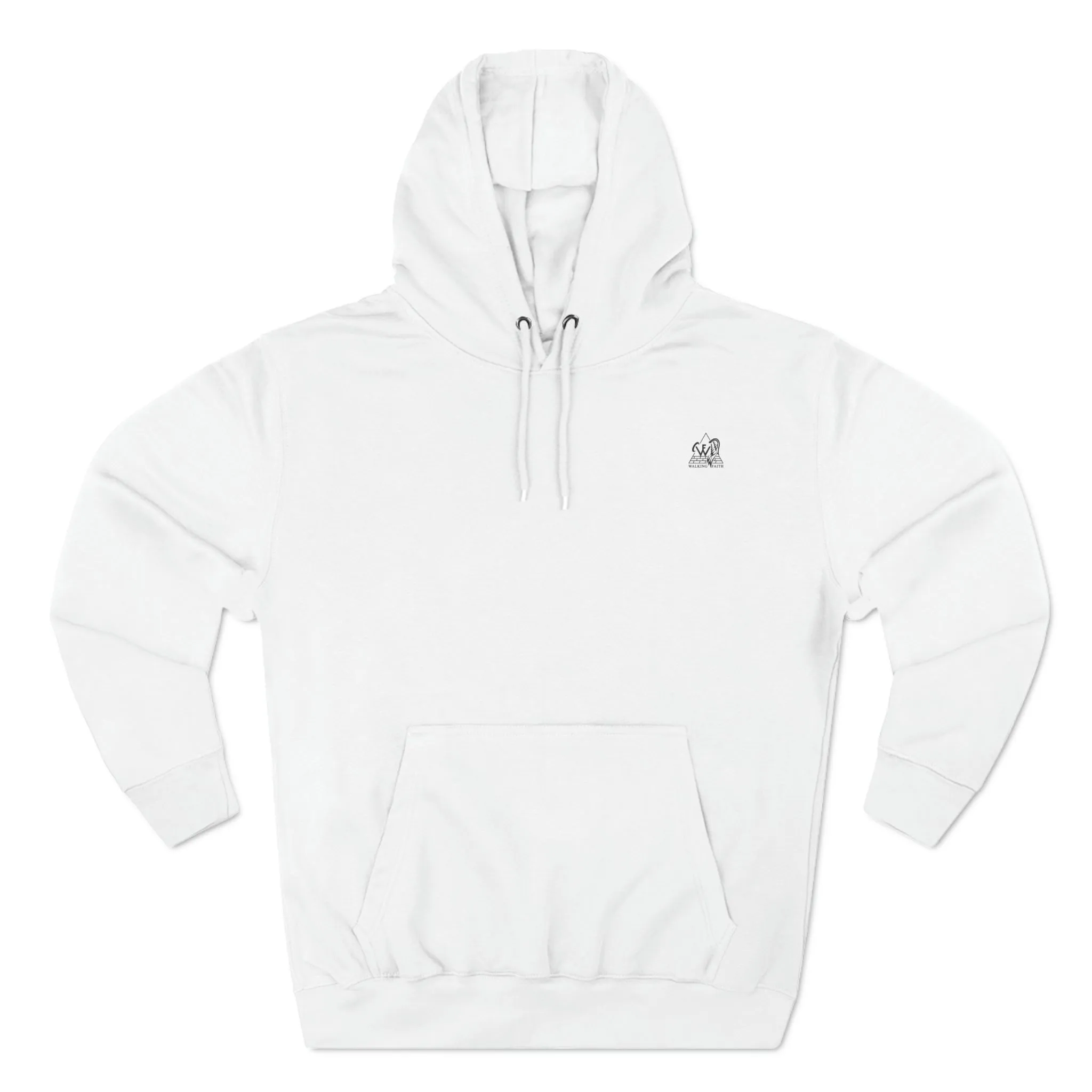 Three-Panel Fleece Hoodie