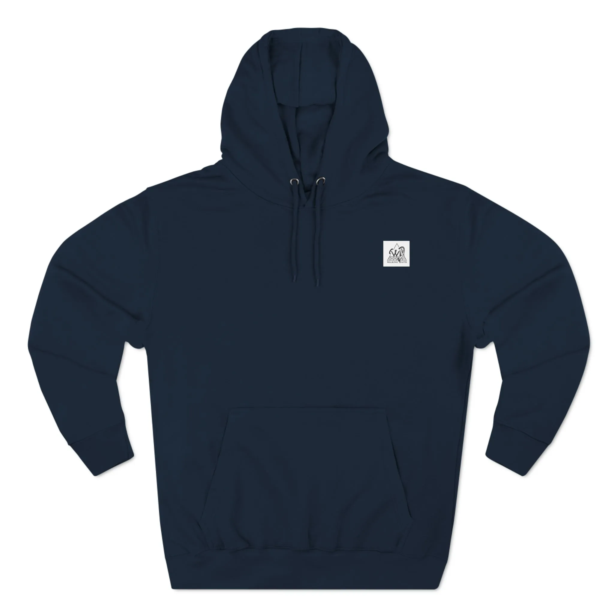Three-Panel Fleece Hoodie