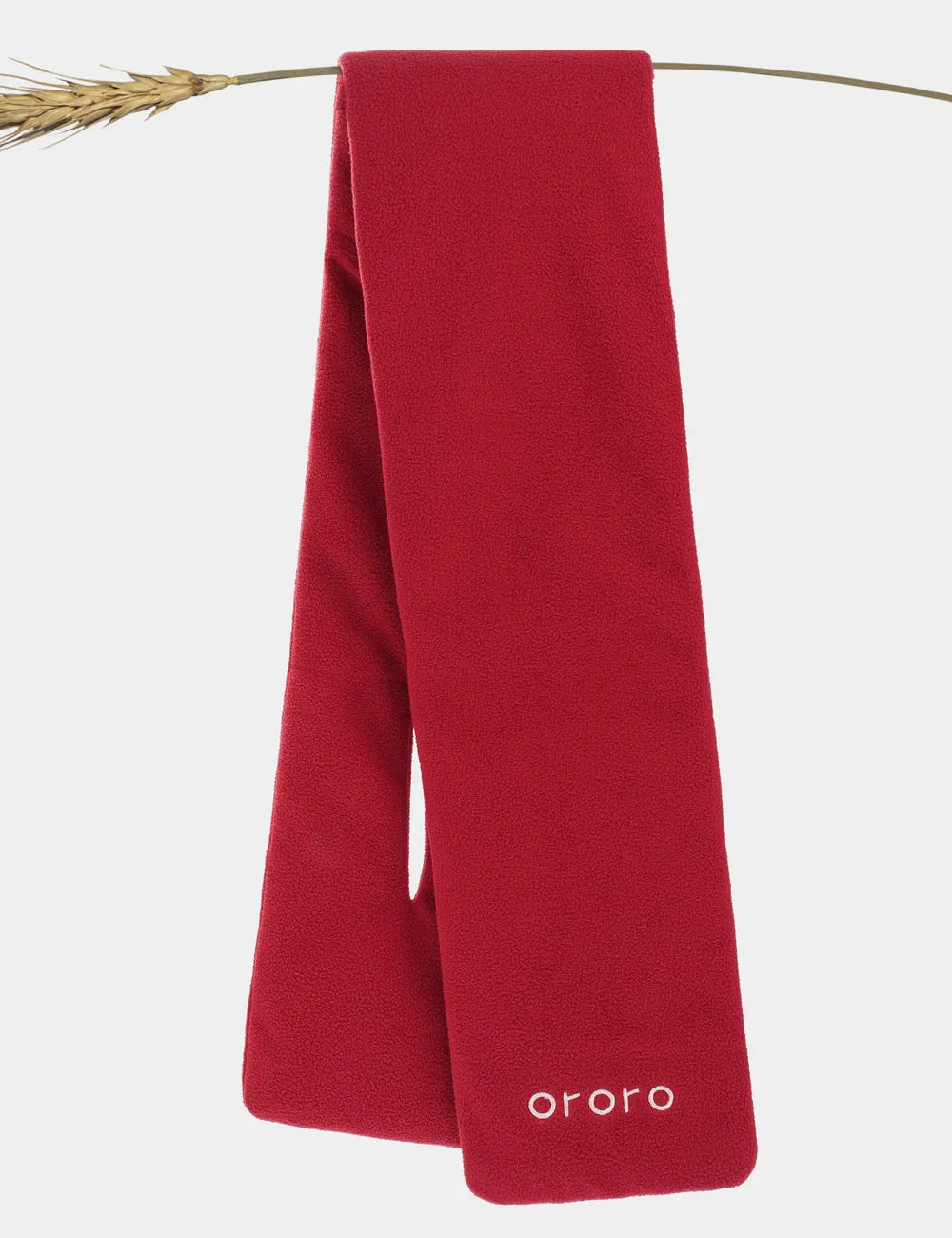 Unisex Heated Scarf 2.0 - Black / Gray / Red