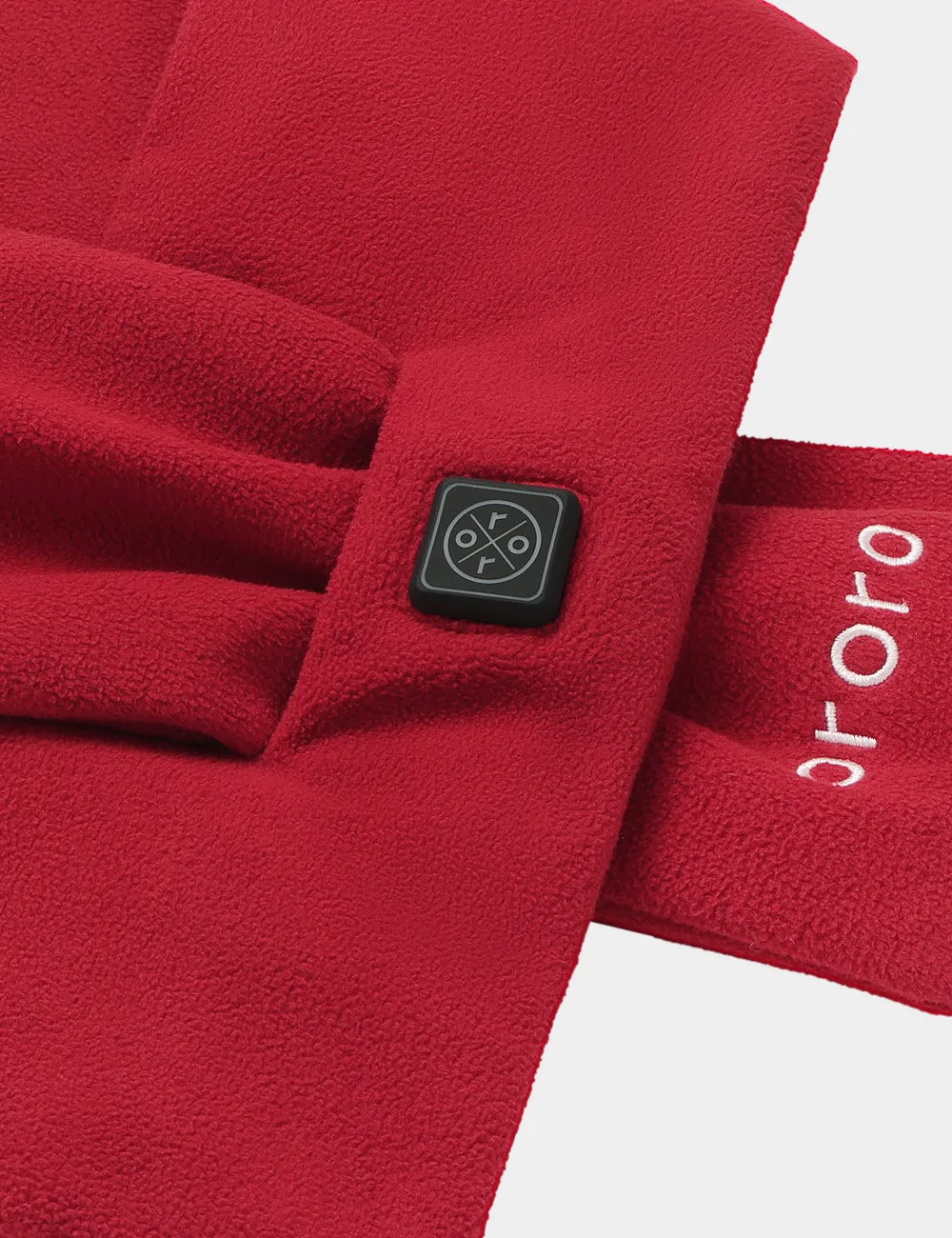 Unisex Heated Scarf 2.0 - Black / Gray / Red