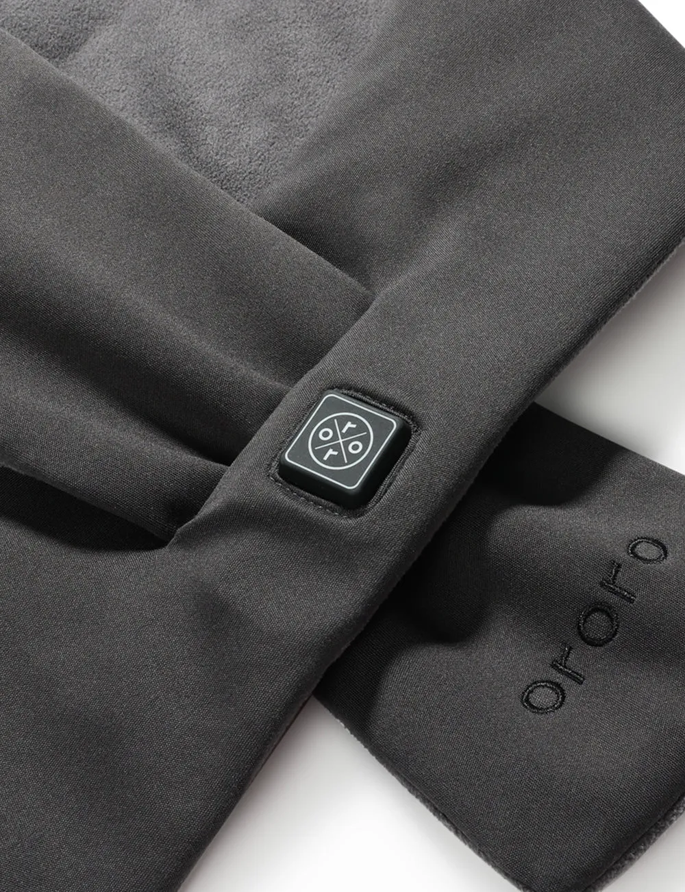 Unisex Heated Scarf 2.0 - Black / Gray / Red