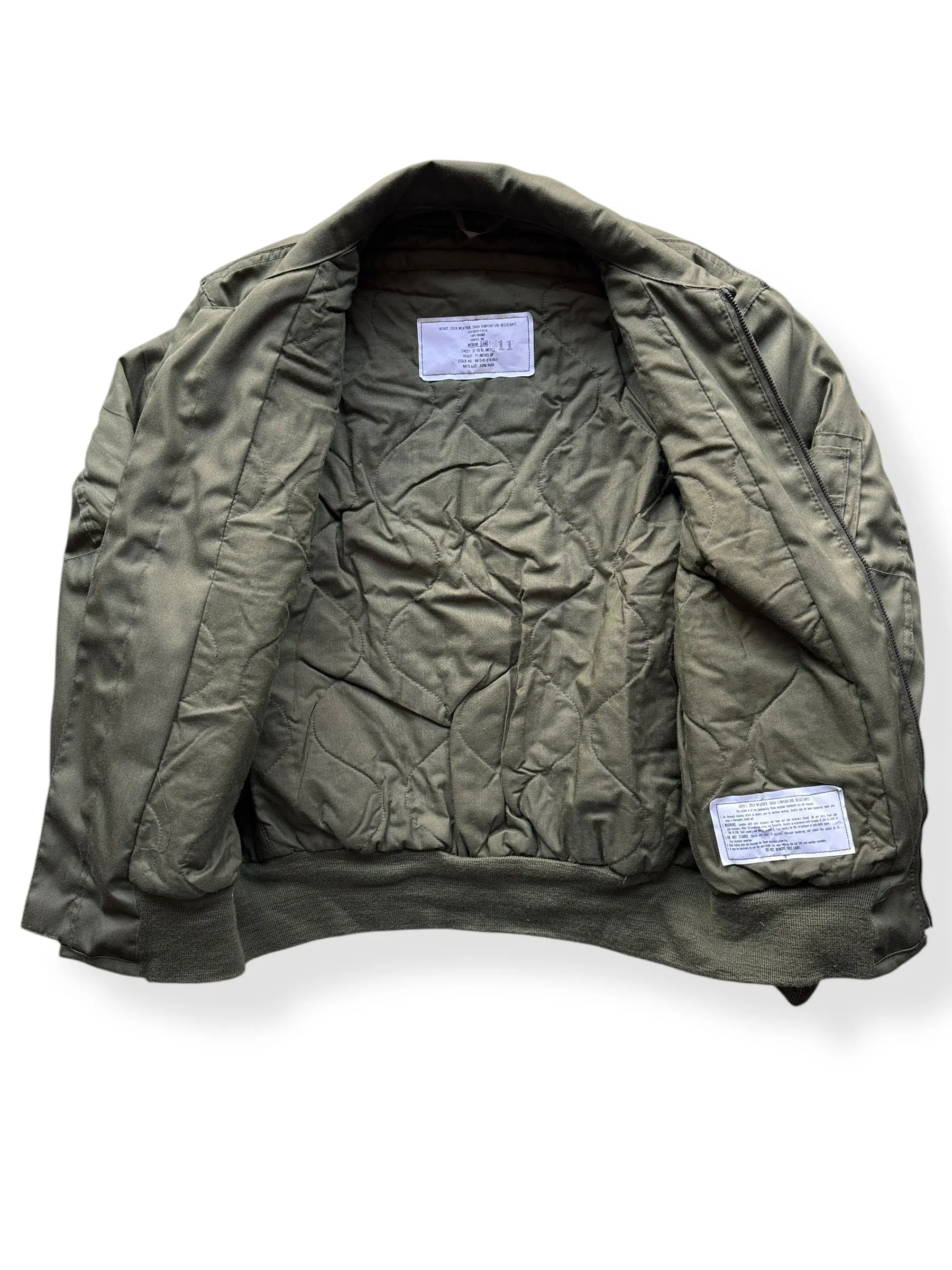 Vintage CWU Bomber Jacket SZ M Long