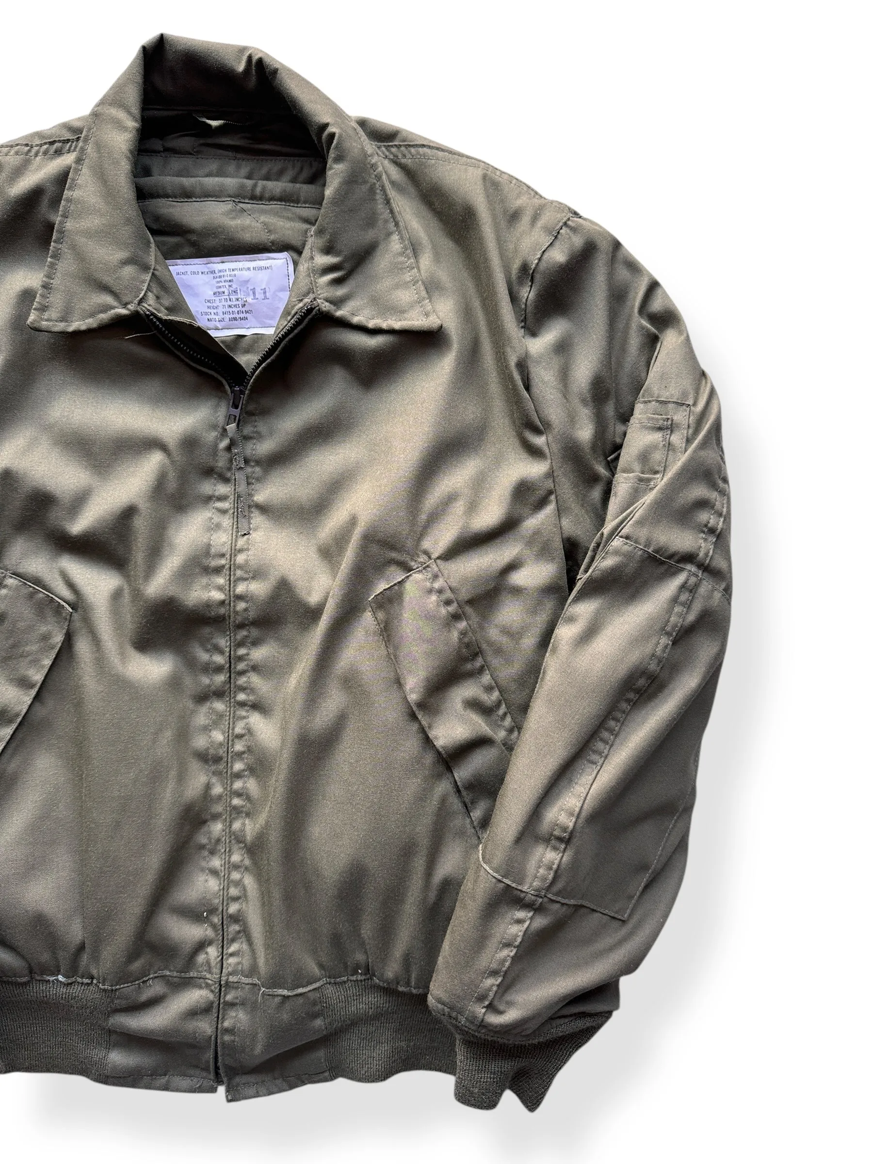 Vintage CWU Bomber Jacket SZ M Long