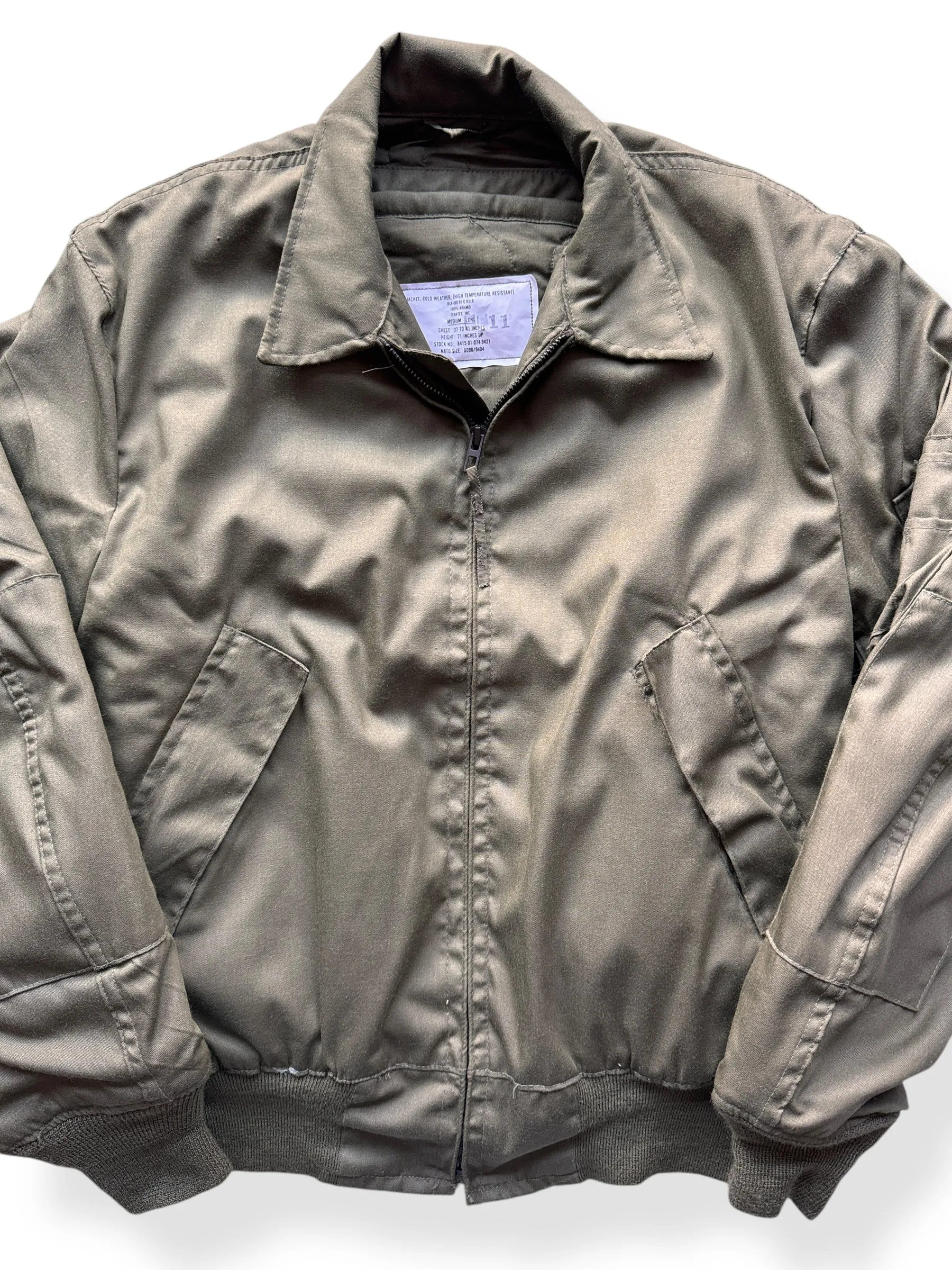 Vintage CWU Bomber Jacket SZ M Long