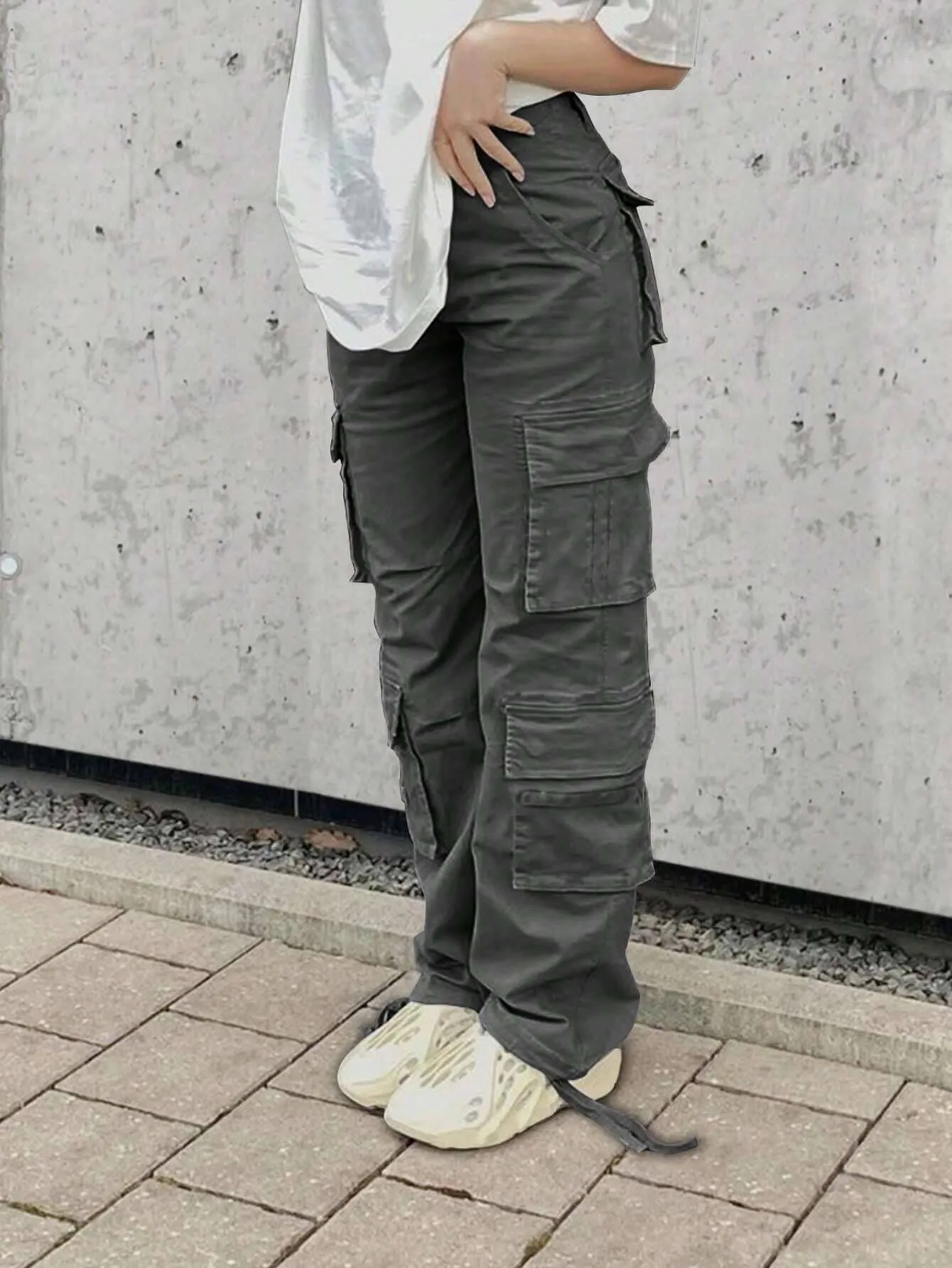 Vintage Pants Baggy Jeans Women Fashion 90s Streetwear