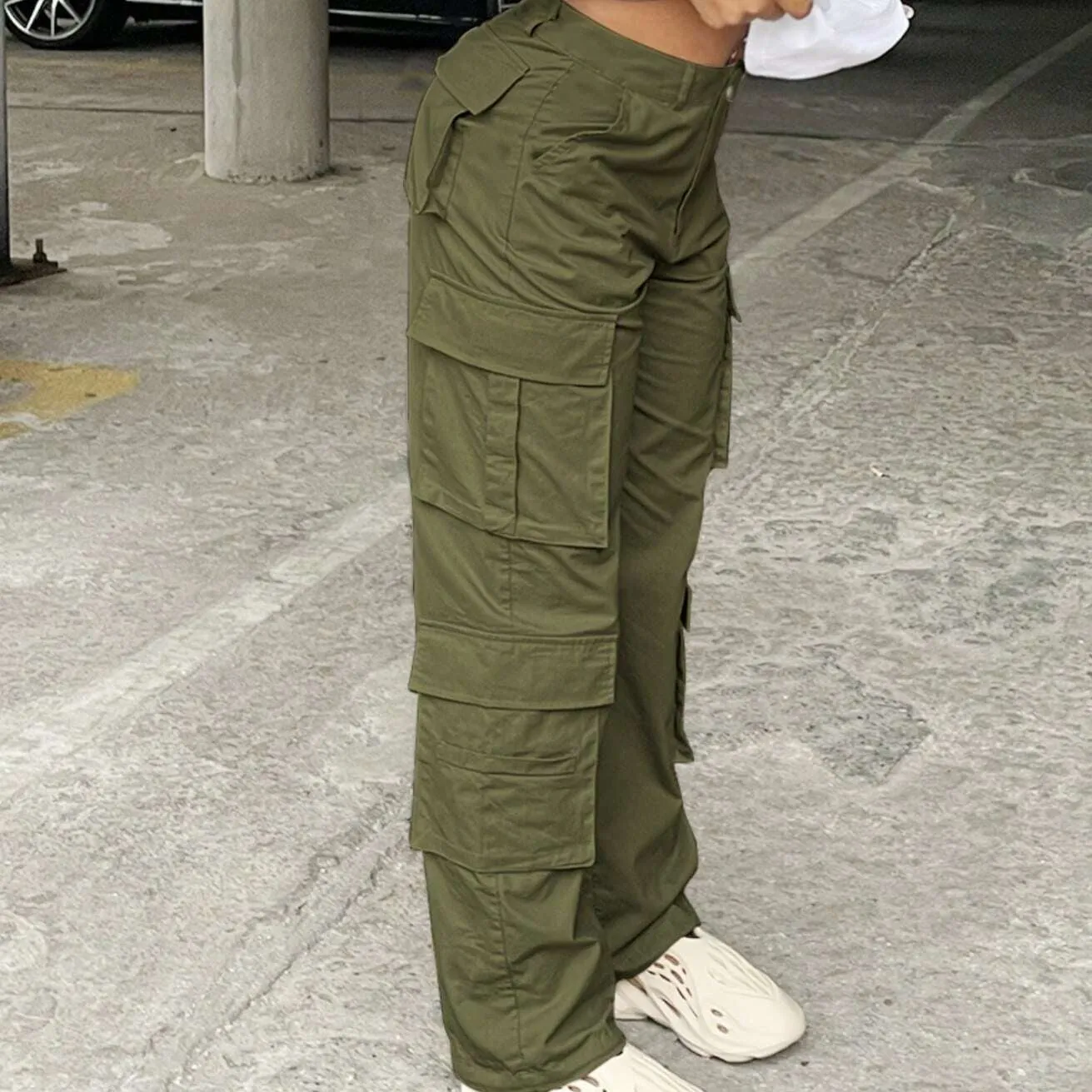 Vintage Pants Baggy Jeans Women Fashion 90s Streetwear