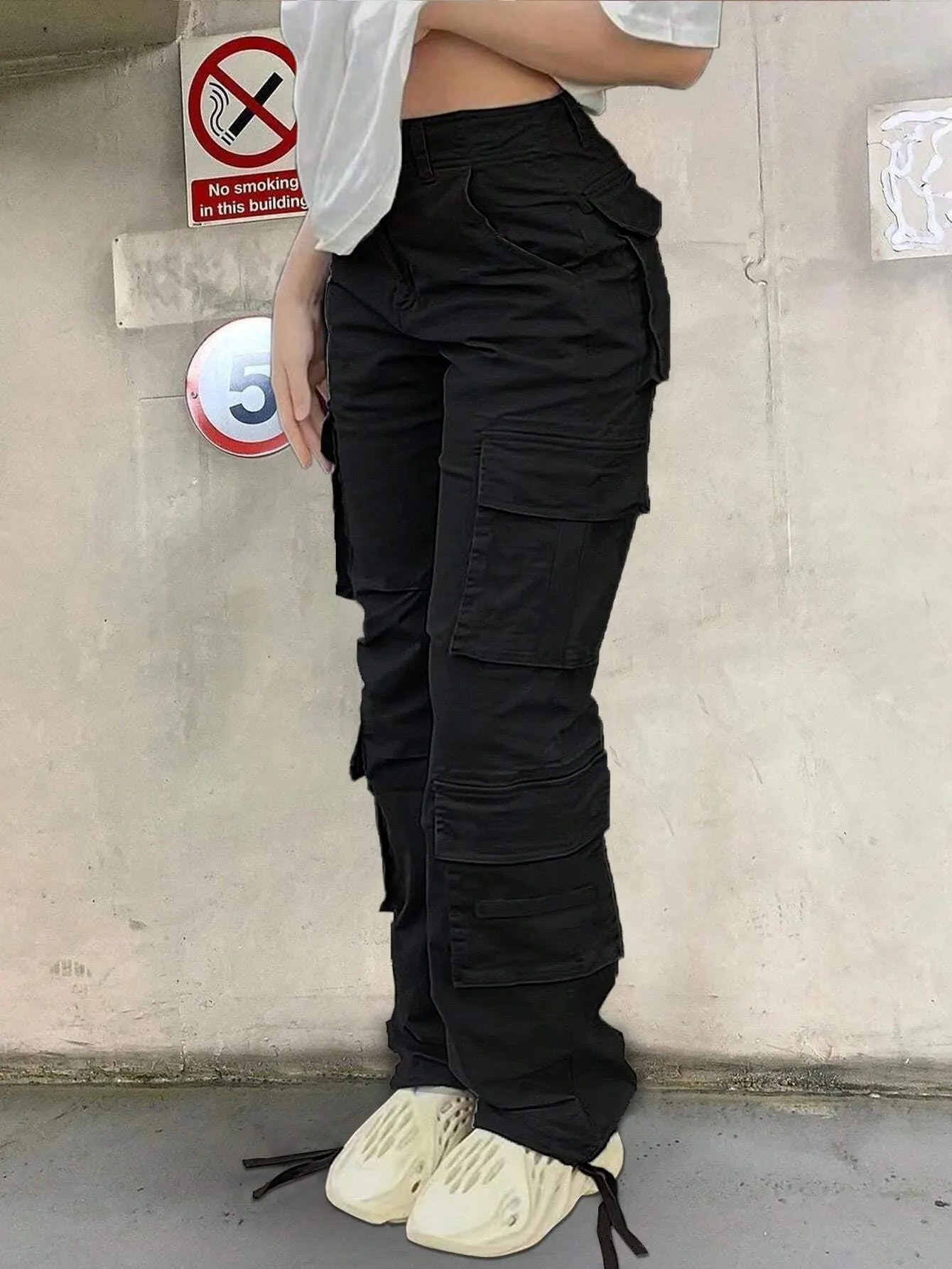 Vintage Pants Baggy Jeans Women Fashion 90s Streetwear
