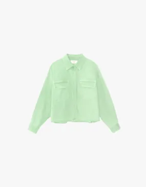 Xirena Leon Denim Jacket in Limelight